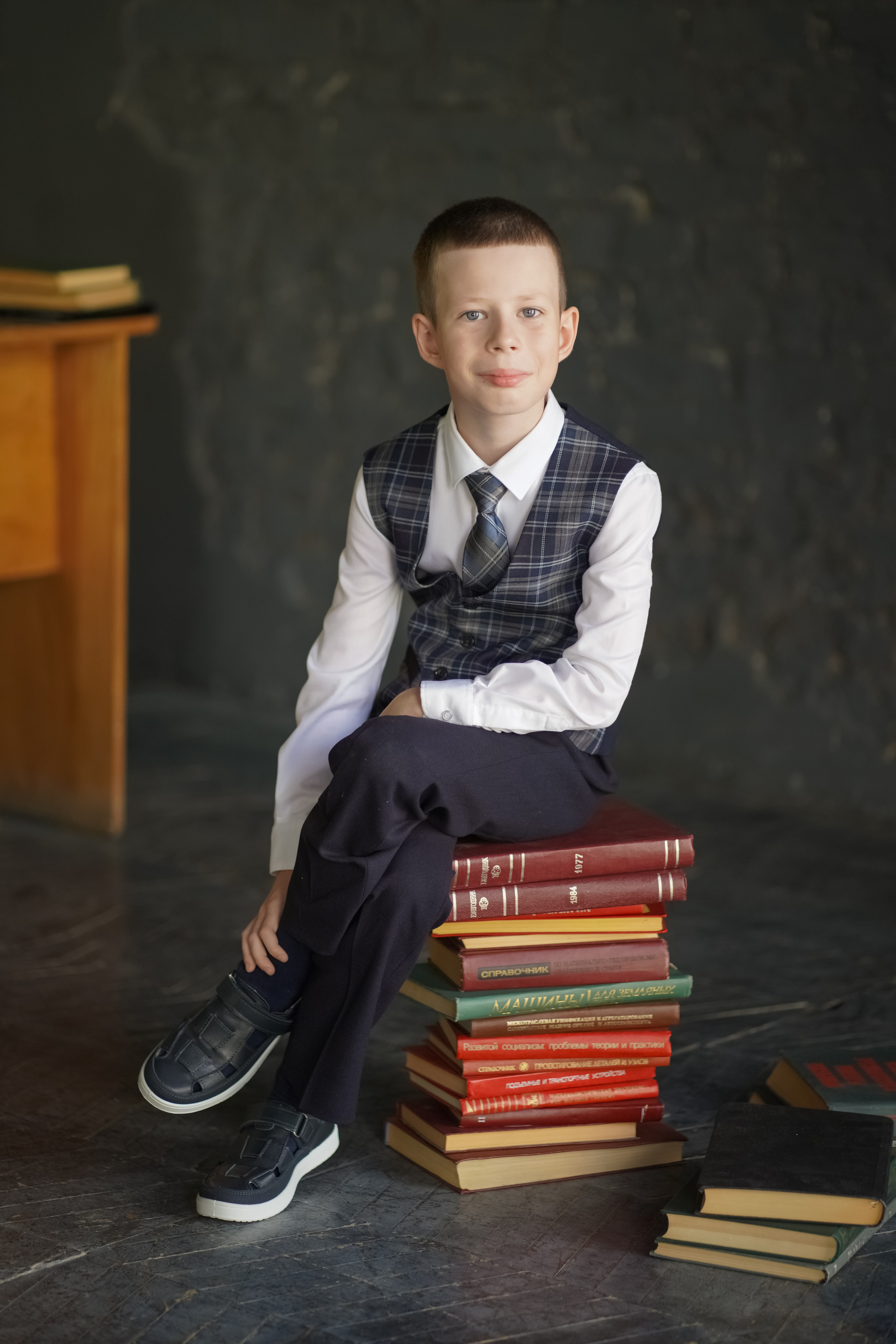 Первоклашка. Фотограф Татьяна Митрофанова