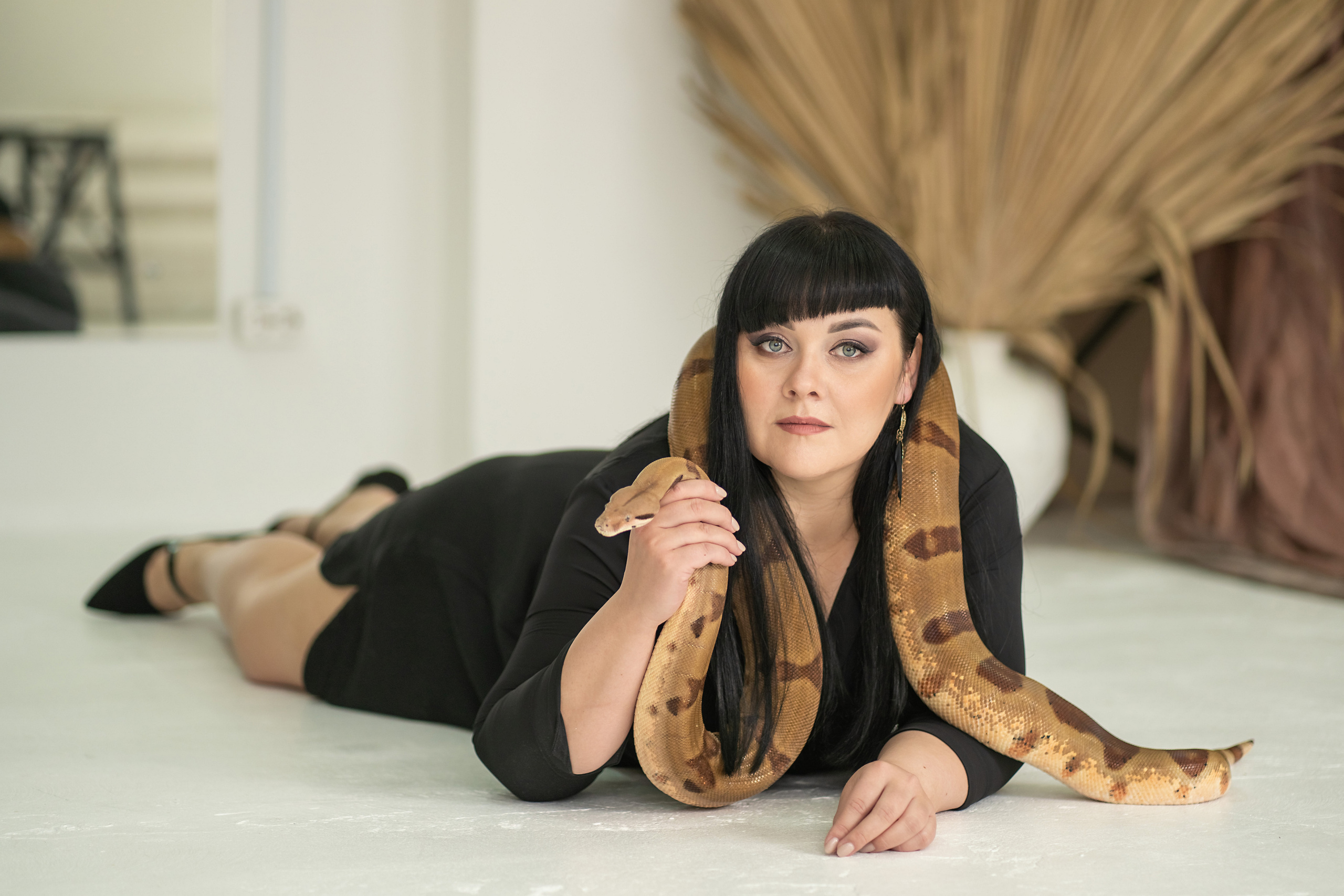 Екатерина и Нагайна. Фотограф Татьяна Митрофанова