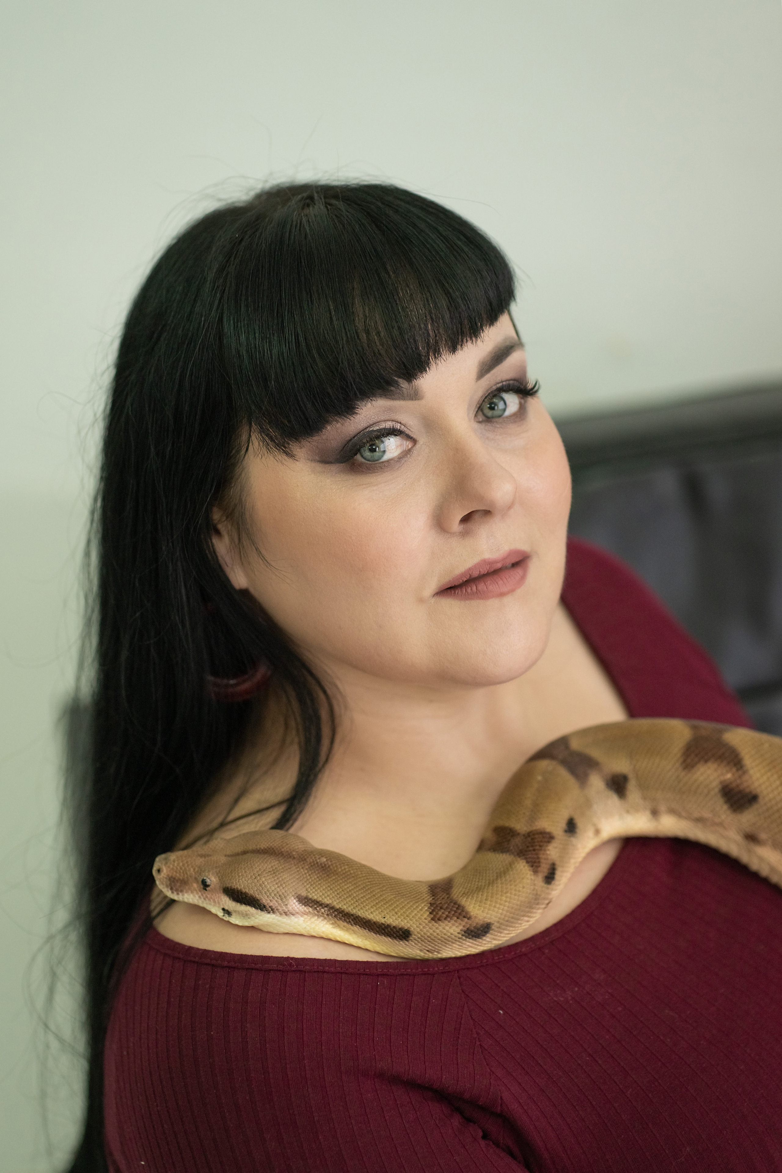 Екатерина и Нагайна. Фотограф Татьяна Митрофанова