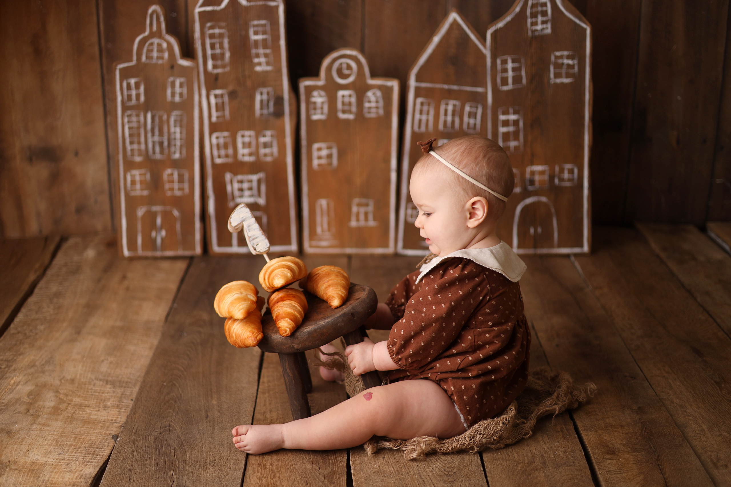 Маше 1 годик. Фотограф новорожденных Москва. Ньюборн фотограф Москва