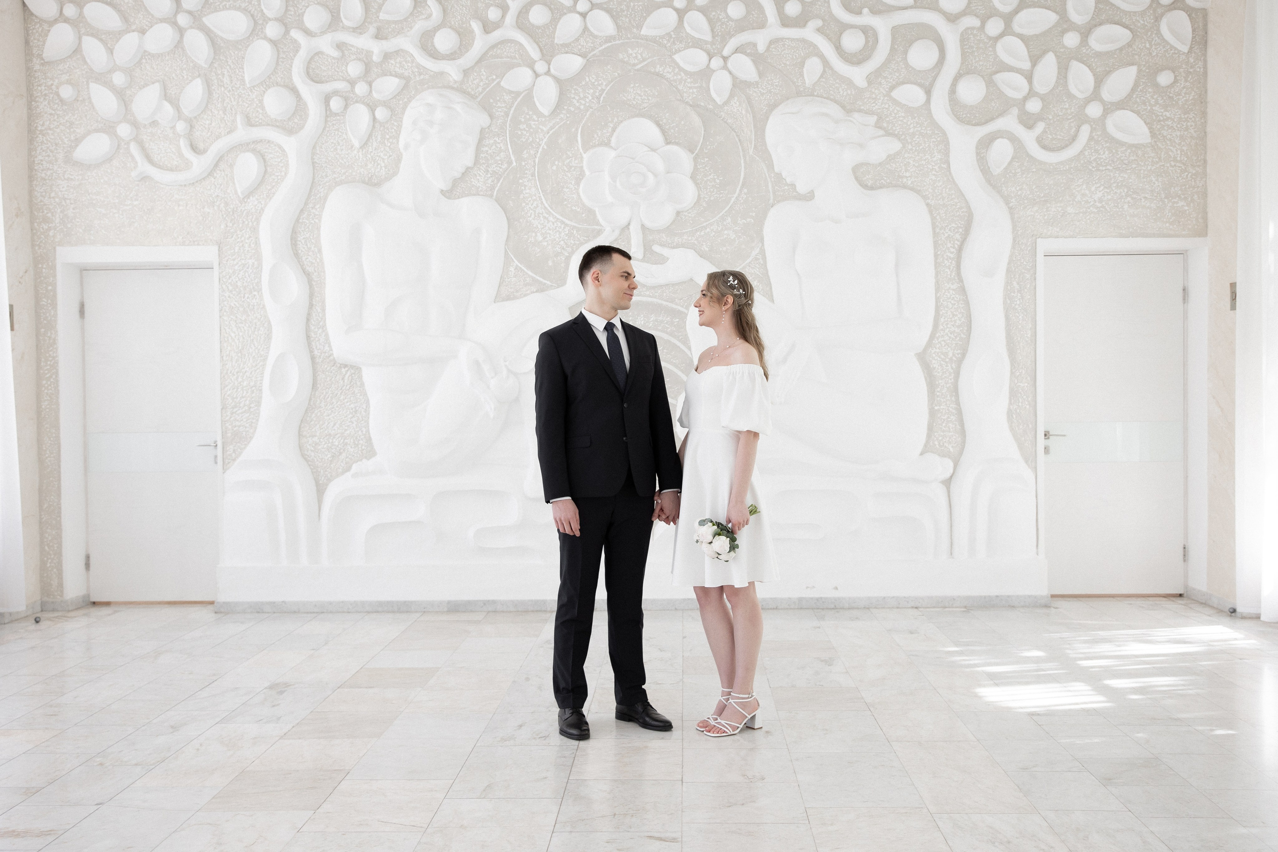 Свадебная прогулка Максима & Алины. Свадебный фотограф Самара Ирина Захарова