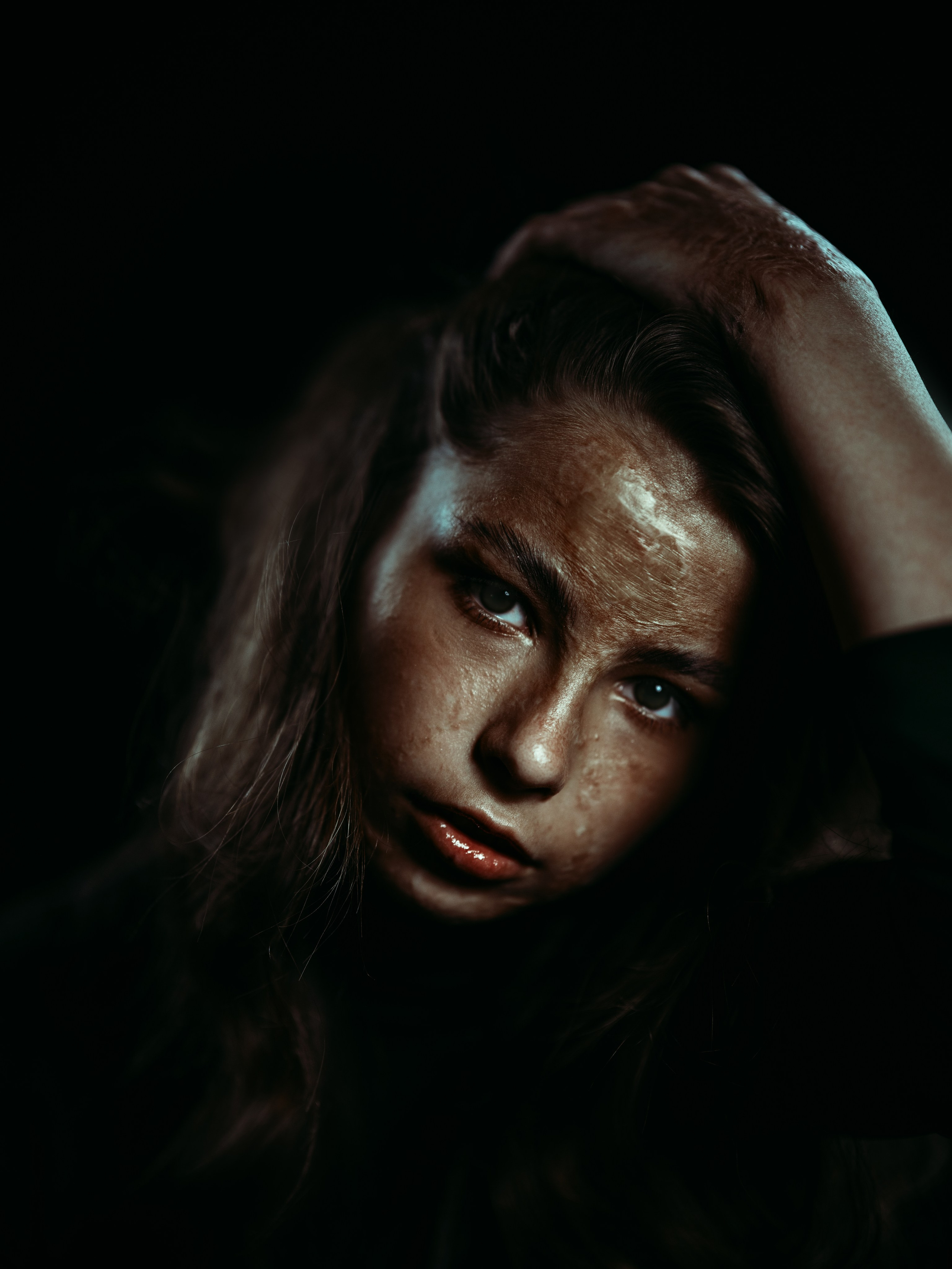 После пожара. Фотограф Олег Сотник