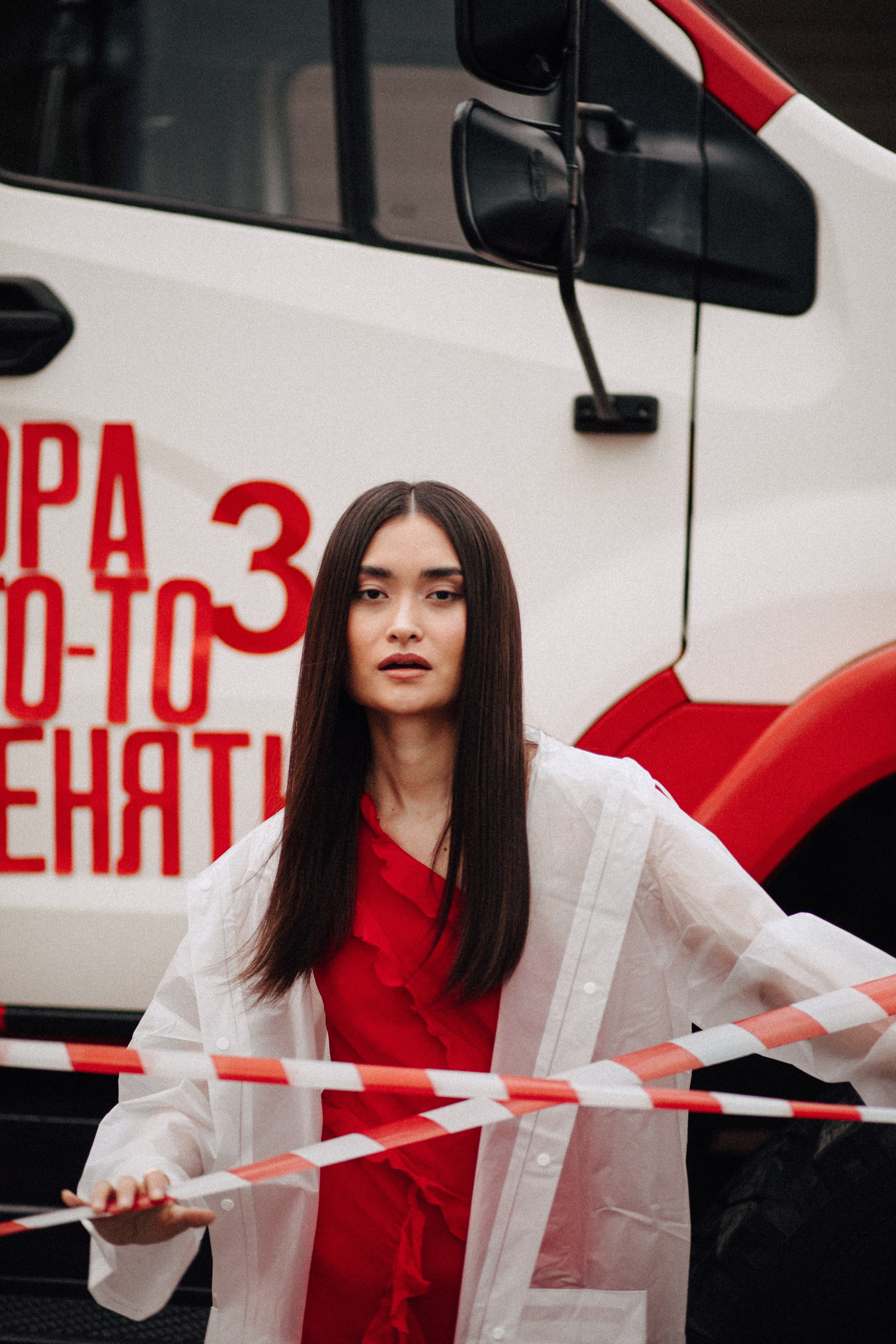 ПОЖАРНАЯ МАШИНА. Елизавета Федотова | фэшн-фотограф