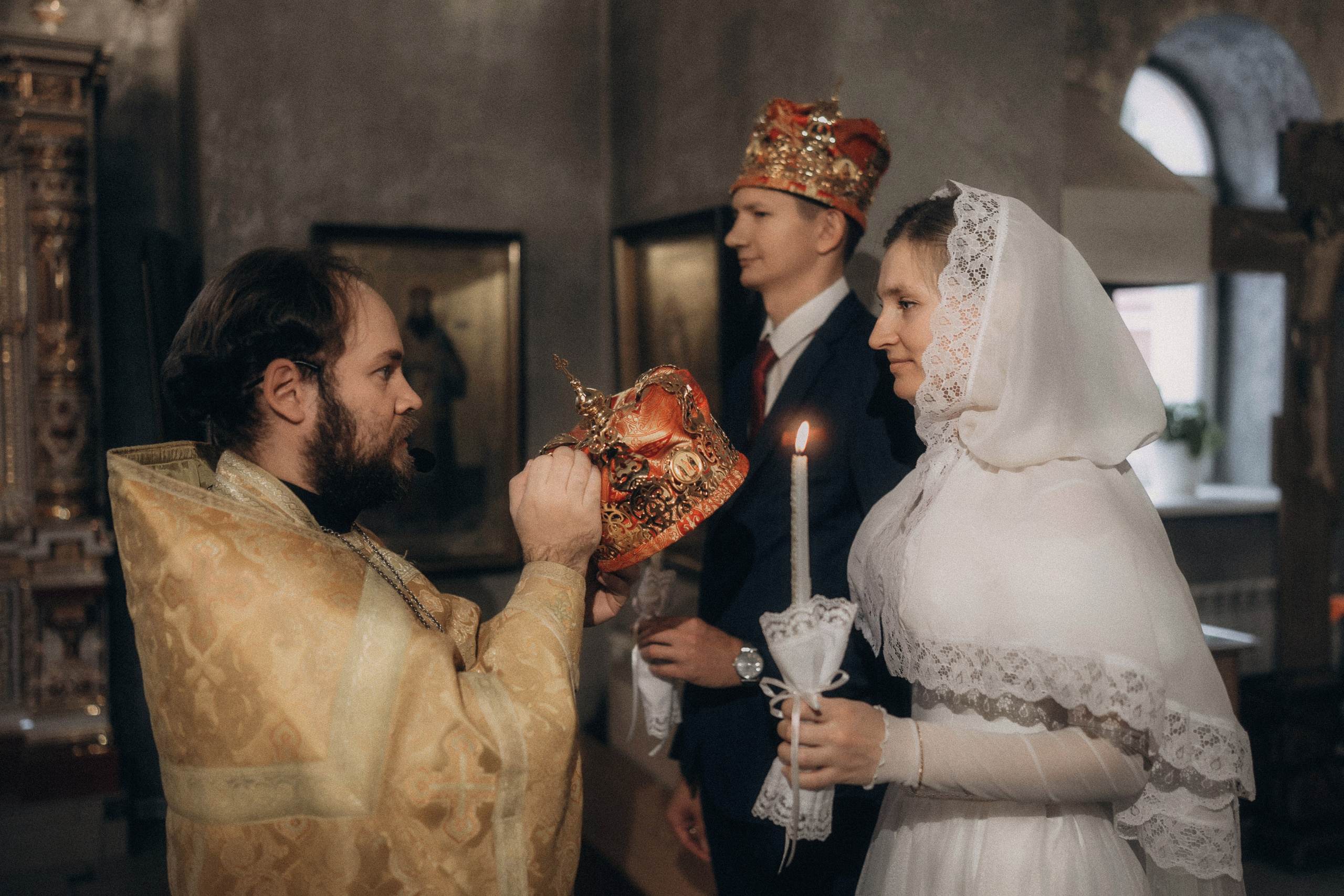 Венчание Дмитрия и Татьяны. Свадебный и репортажный фотограф в Воронеже Роман Янко