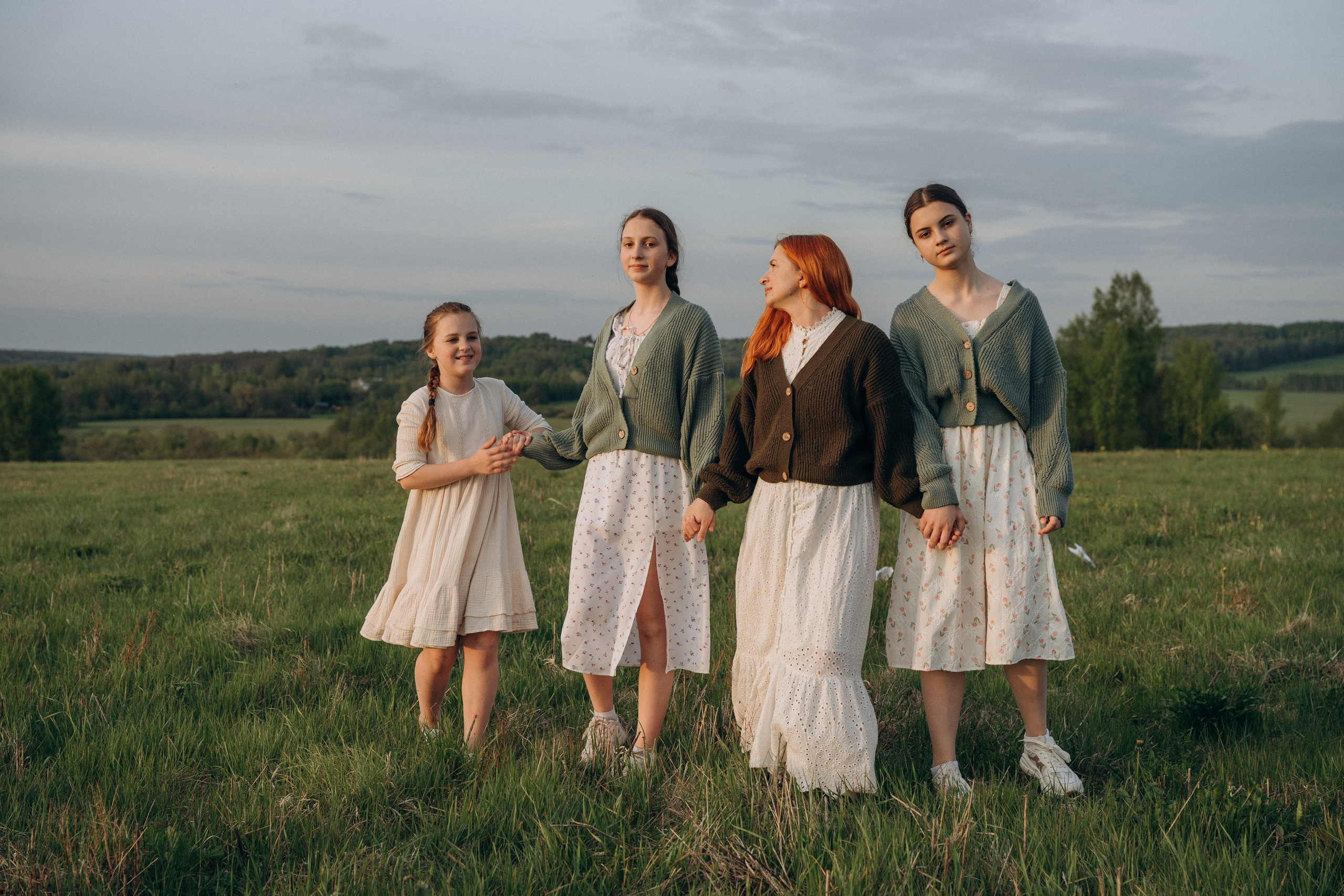Семья Коломиных. Семейный фотограф в Клину и Москве Елена Храпунова