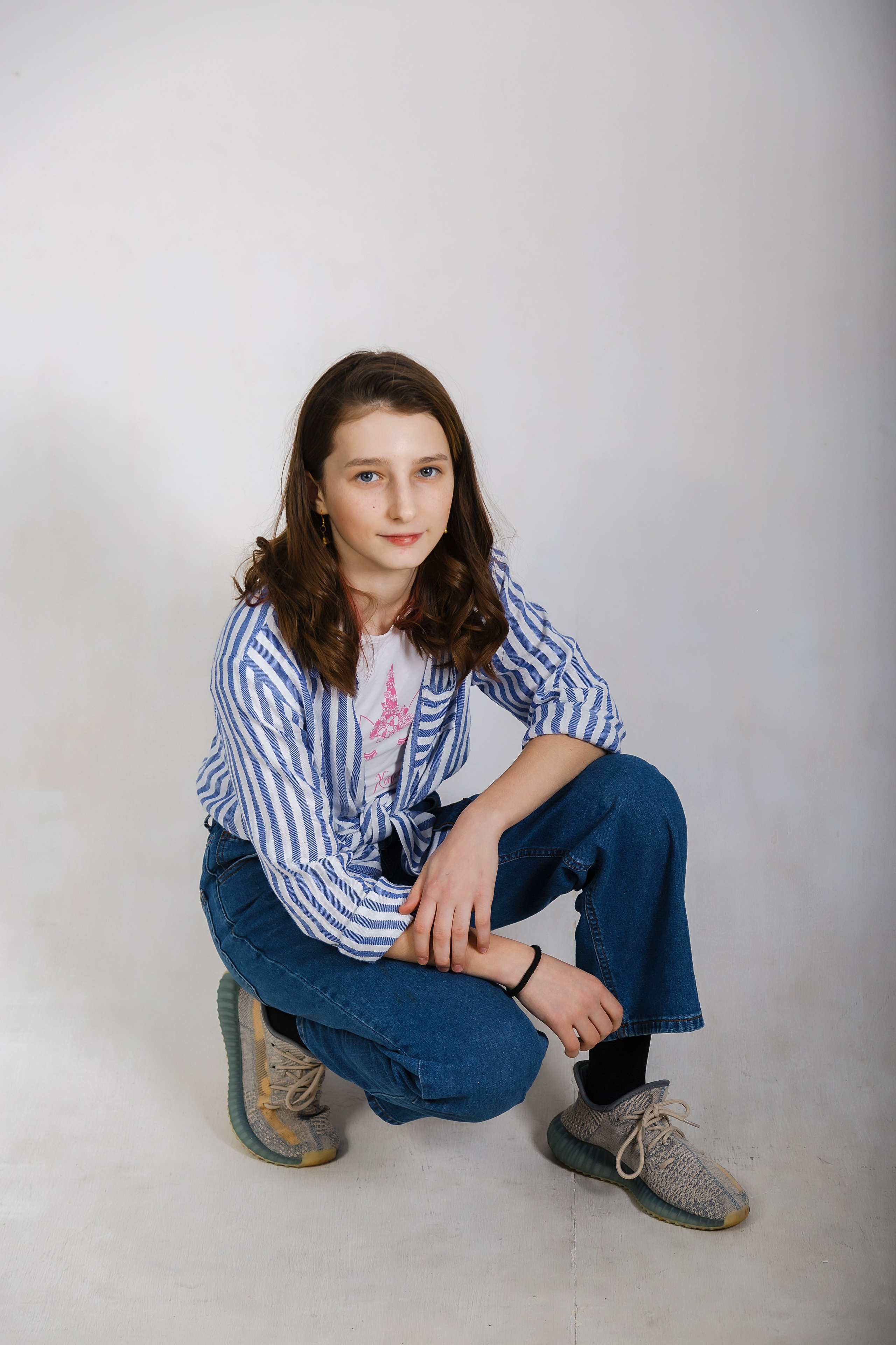 Новогодняя семейная фотосессия в студии в Волгодонске