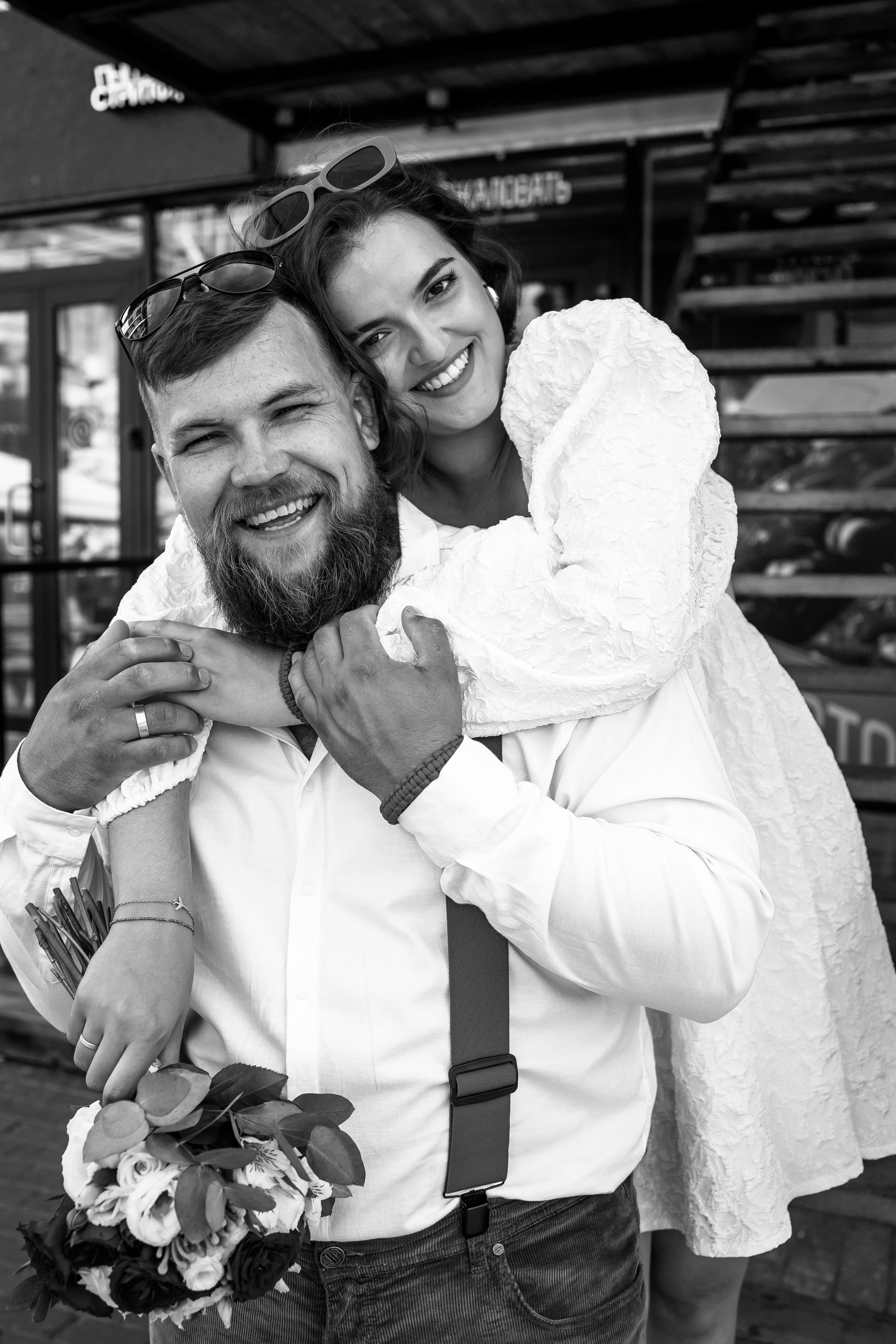 Руслан и Вера (прогулка по центру). Фотограф Новосибирск