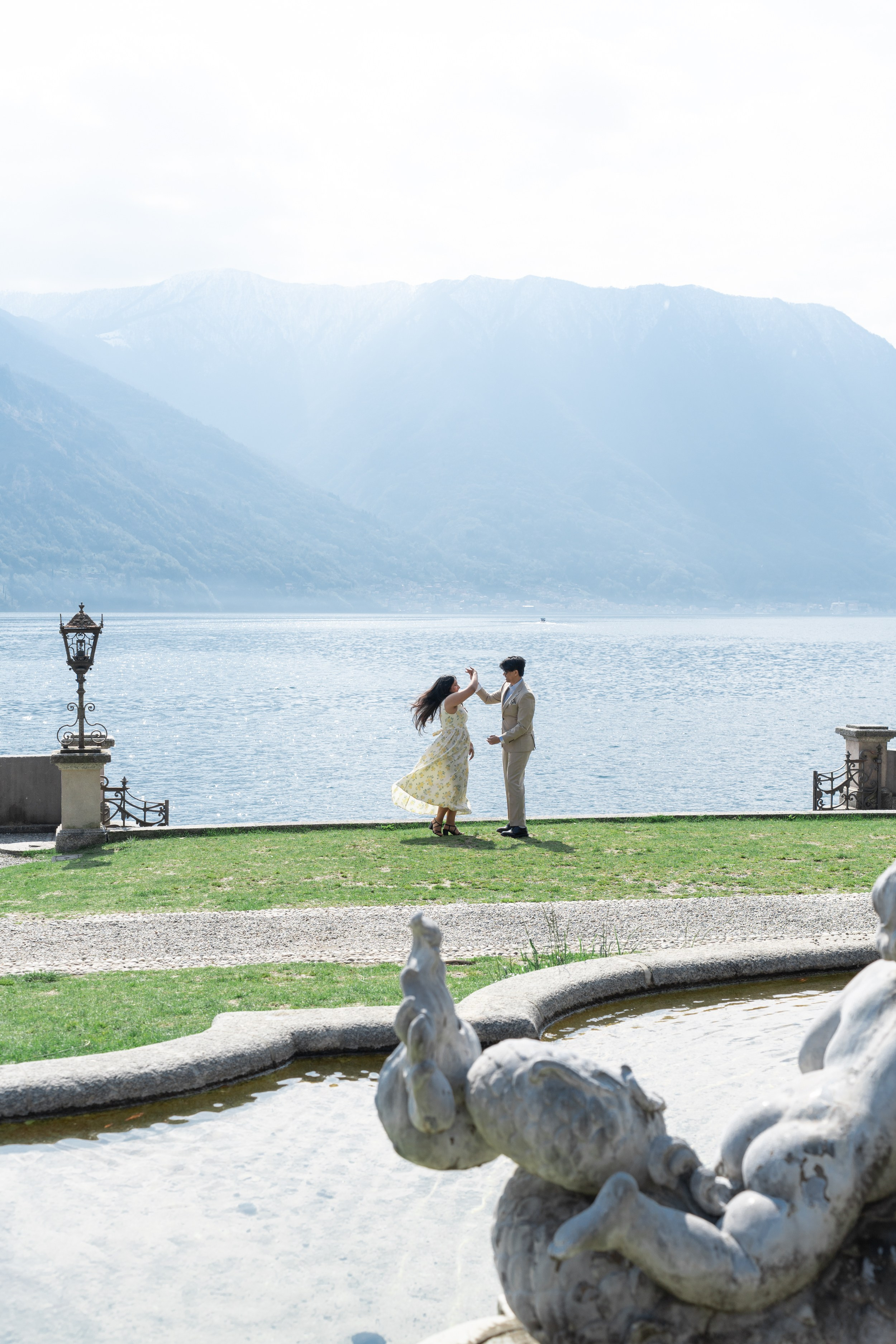 Addy & Fiance. Maria Anistratova | Destination Photographer, Videographer & Drone Pilot — Lake Como