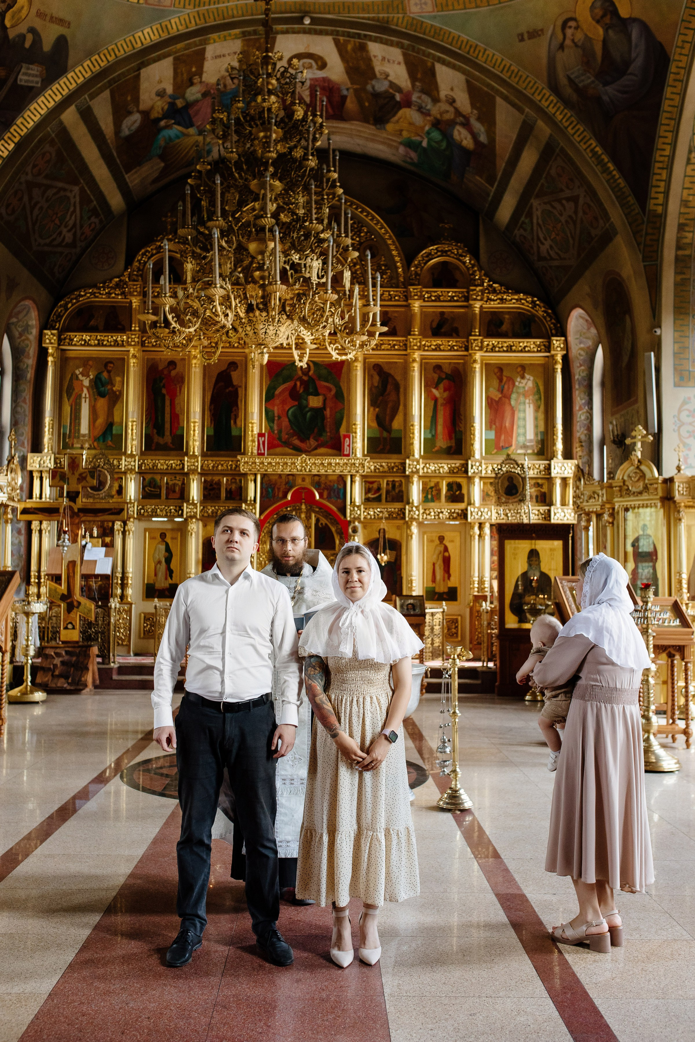 Крещение Луки. Свадебный и семейный фотограф Екатерина Иванова