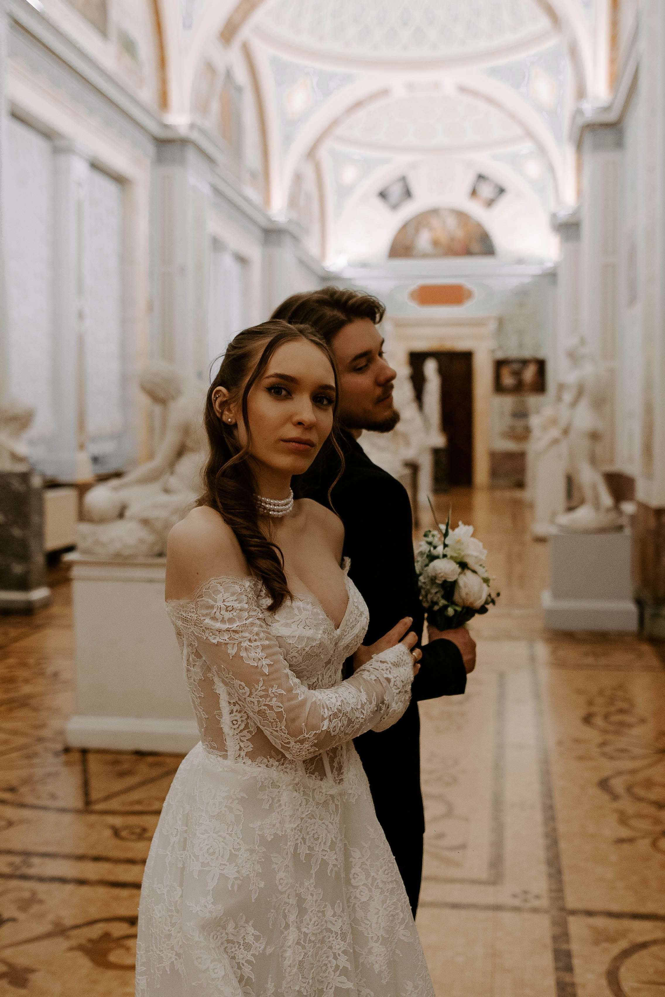 Ольга и Глеб / Эрмитаж. Фотограф Veronika Potaseva