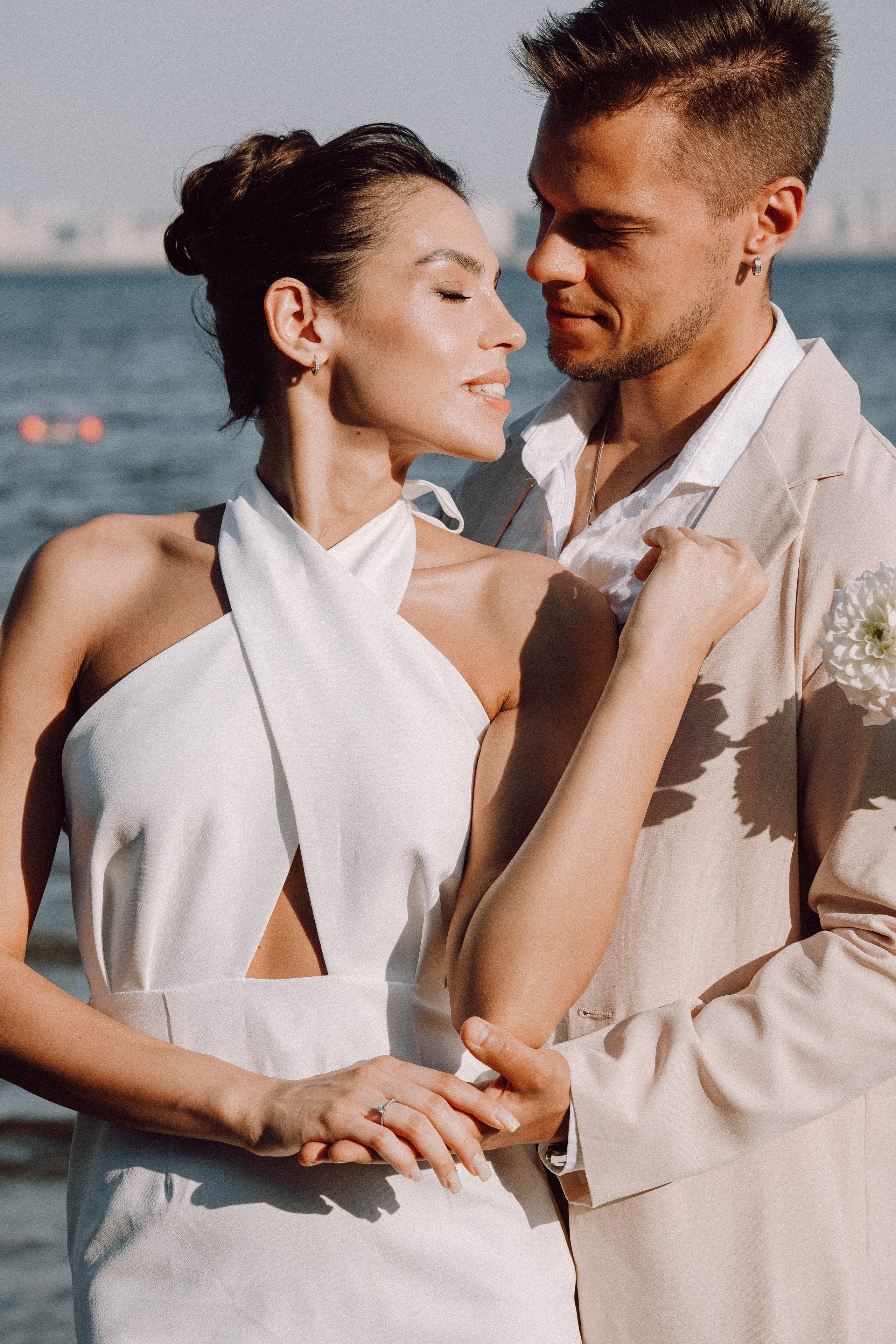 СВАДЕБНАЯ ФОТОСЕССИЯ ВЫЕЗДНОЙ ЦЕРЕМОНИИ (ФИНСКИЙ ЗАЛИВ). Профессиональный фотограф, Санкт-Петербург — Виктория Богомолова