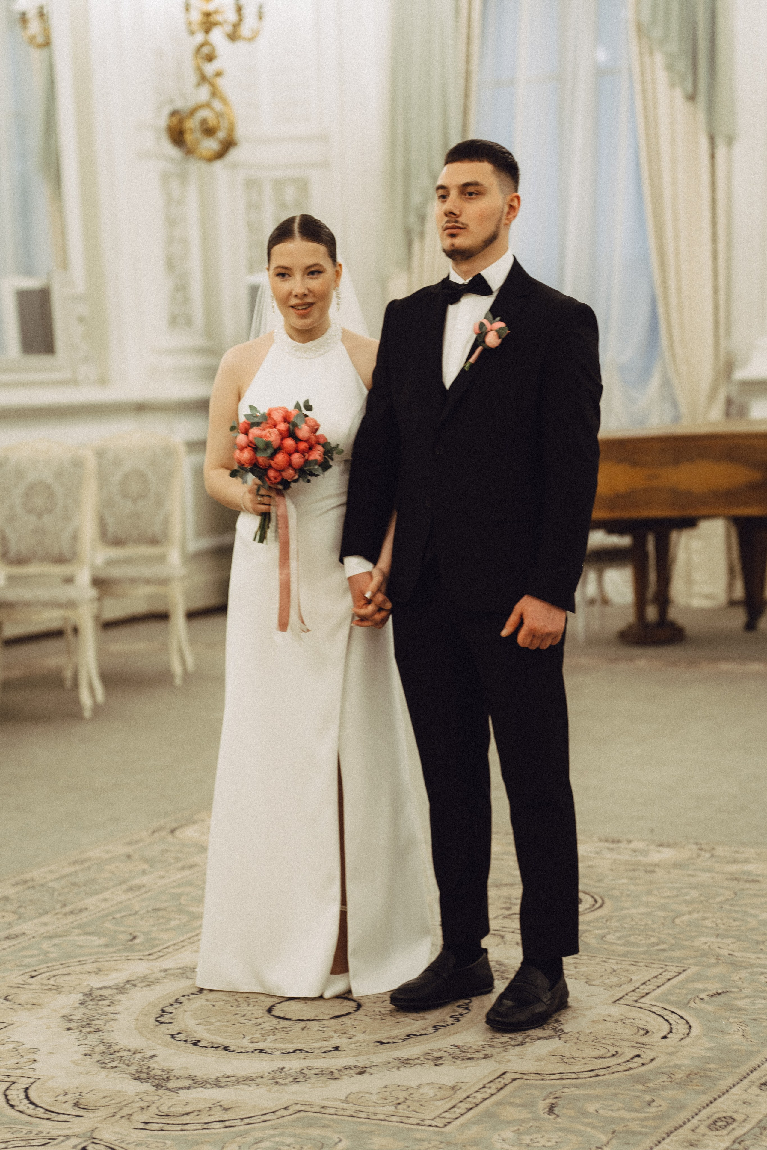 СВАДЕБНАЯ СЬЕМКА В ПЕВОМ ДВОРЦЕ БРАКОСОЧЕТАНИЯ. Профессиональный фотограф, Санкт-Петербург — Виктория Богомолова