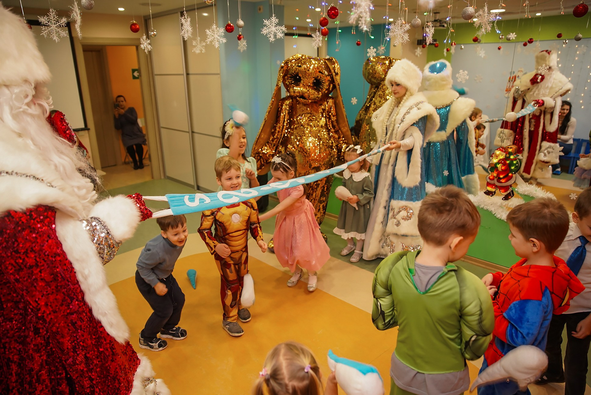 Новый год в частном детском садике. Семейный и детский фотограф в Нижнем Новгороде