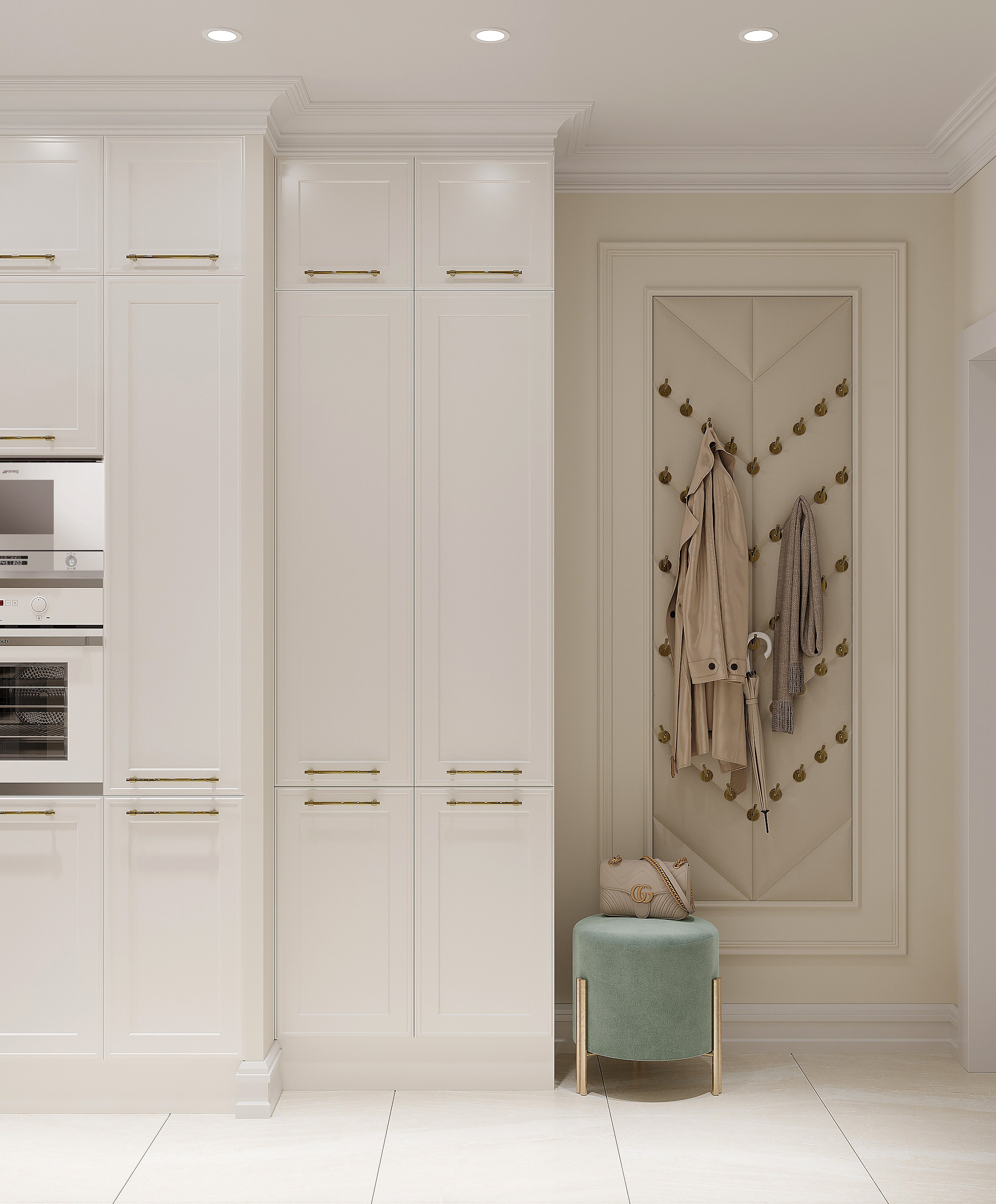 ЖК ЭНИТЕО, 71 м² | МОСКВА. Design interior-Samsonyan R