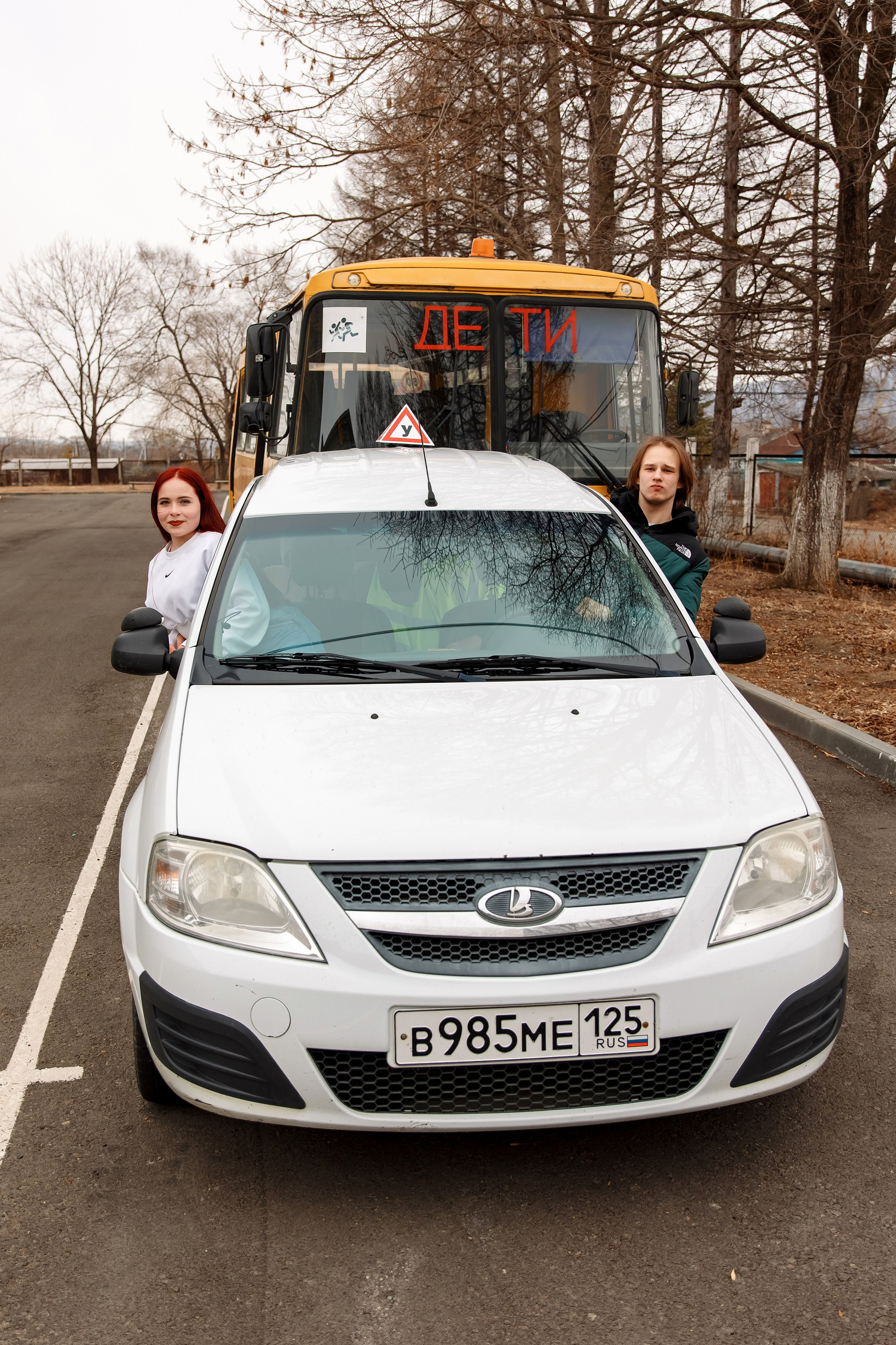 11 класс с. Барабаш. Фотограф Любовь Корниенко, Примоский край