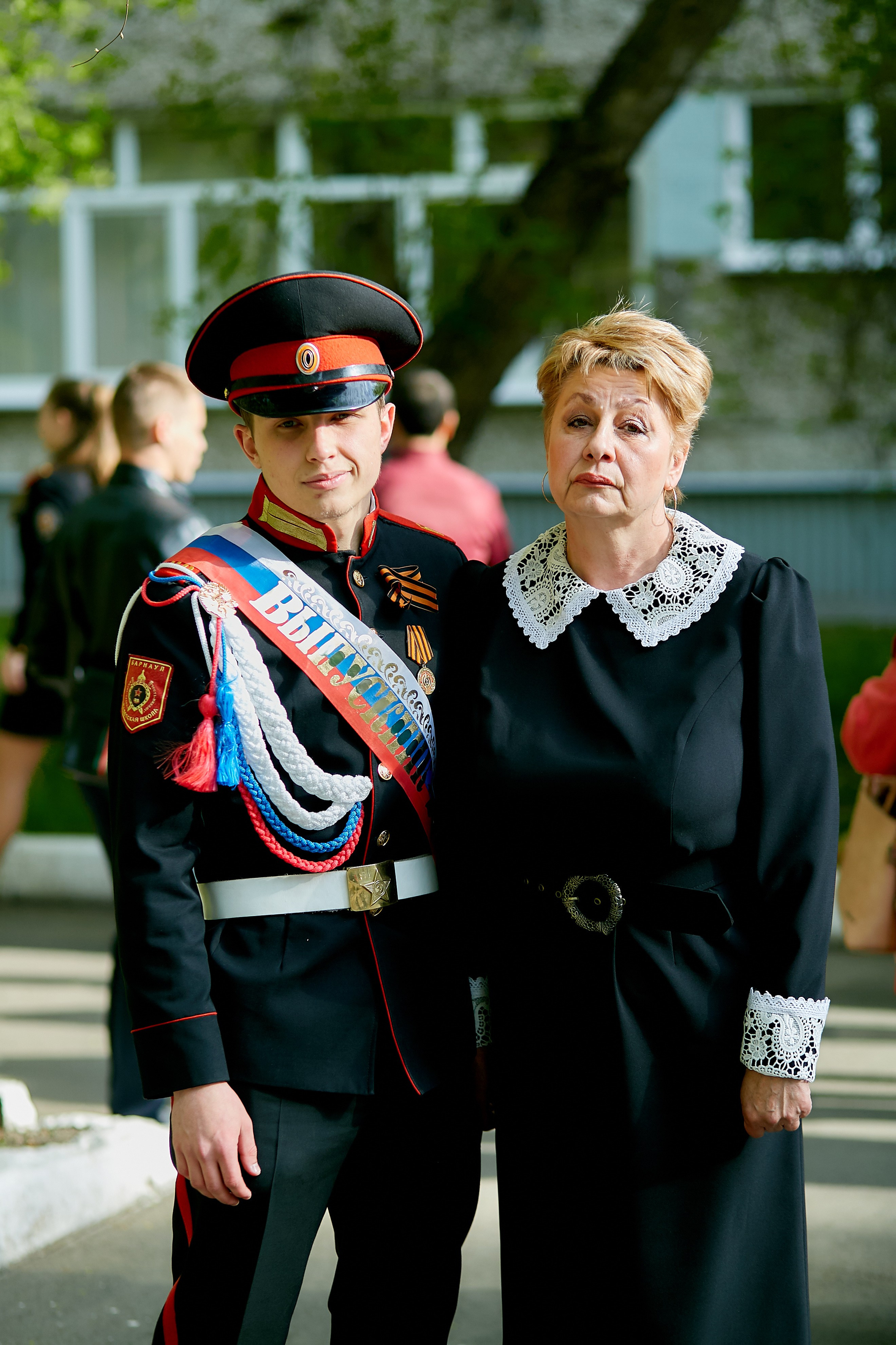 Кадеты последний звонок. Фотограф Вячеслав Фарунин