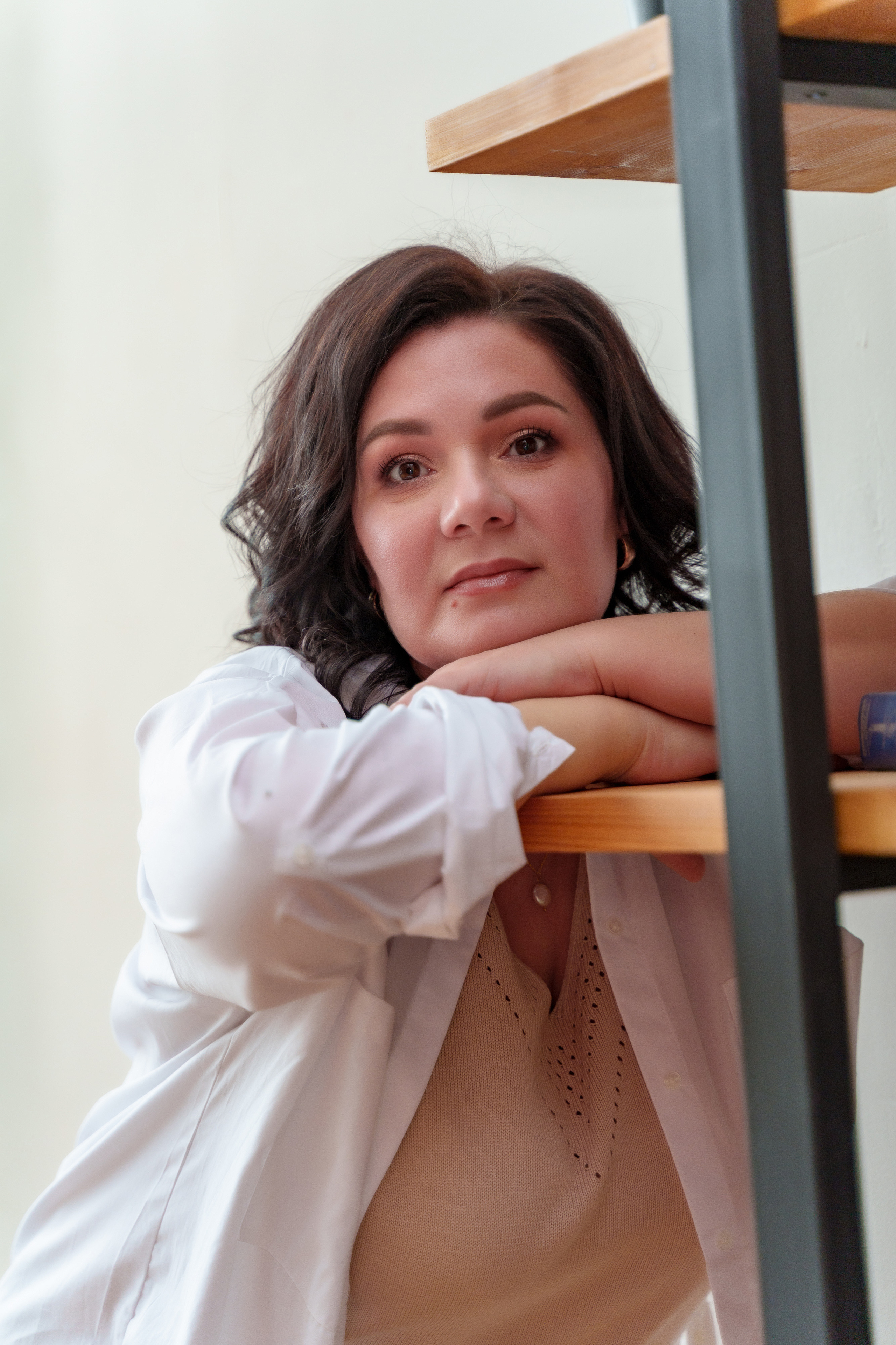 Елена в студии. Школьный и семейный фотограф в Ульяновске Елена Агафонова