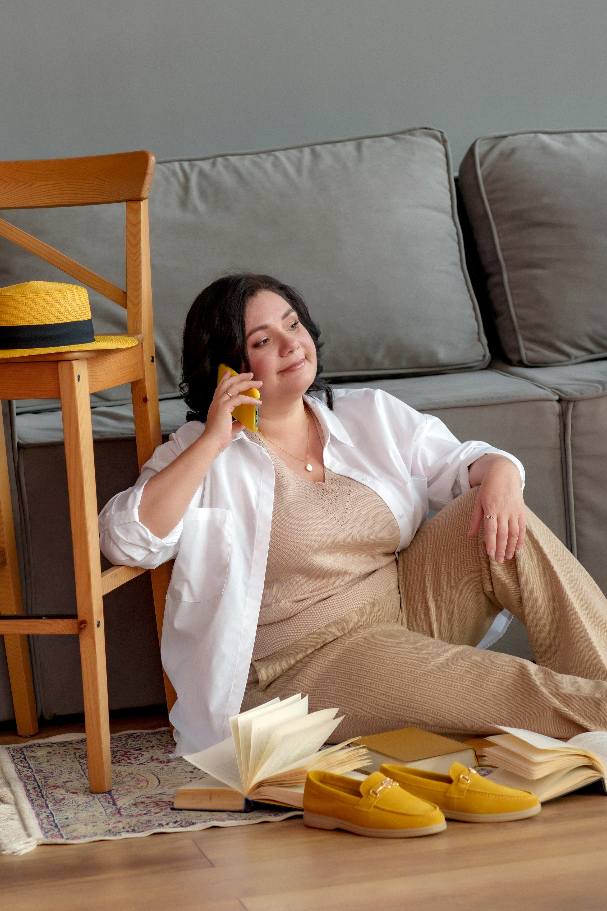 Елена в студии. Школьный и семейный фотограф в Ульяновске Елена Агафонова