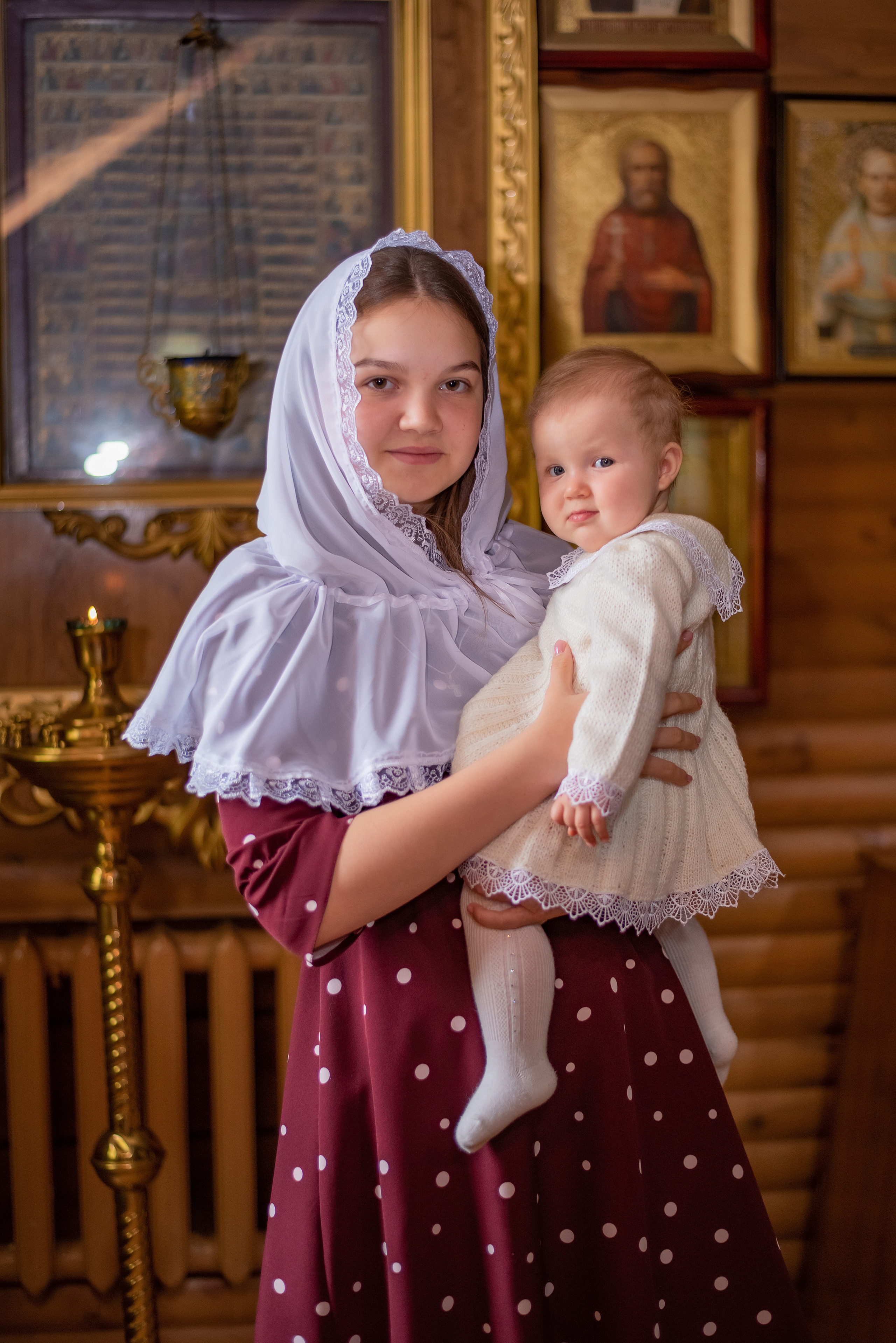 Крещение Вари. Школьный и семейный фотограф в Ульяновске Елена Агафонова