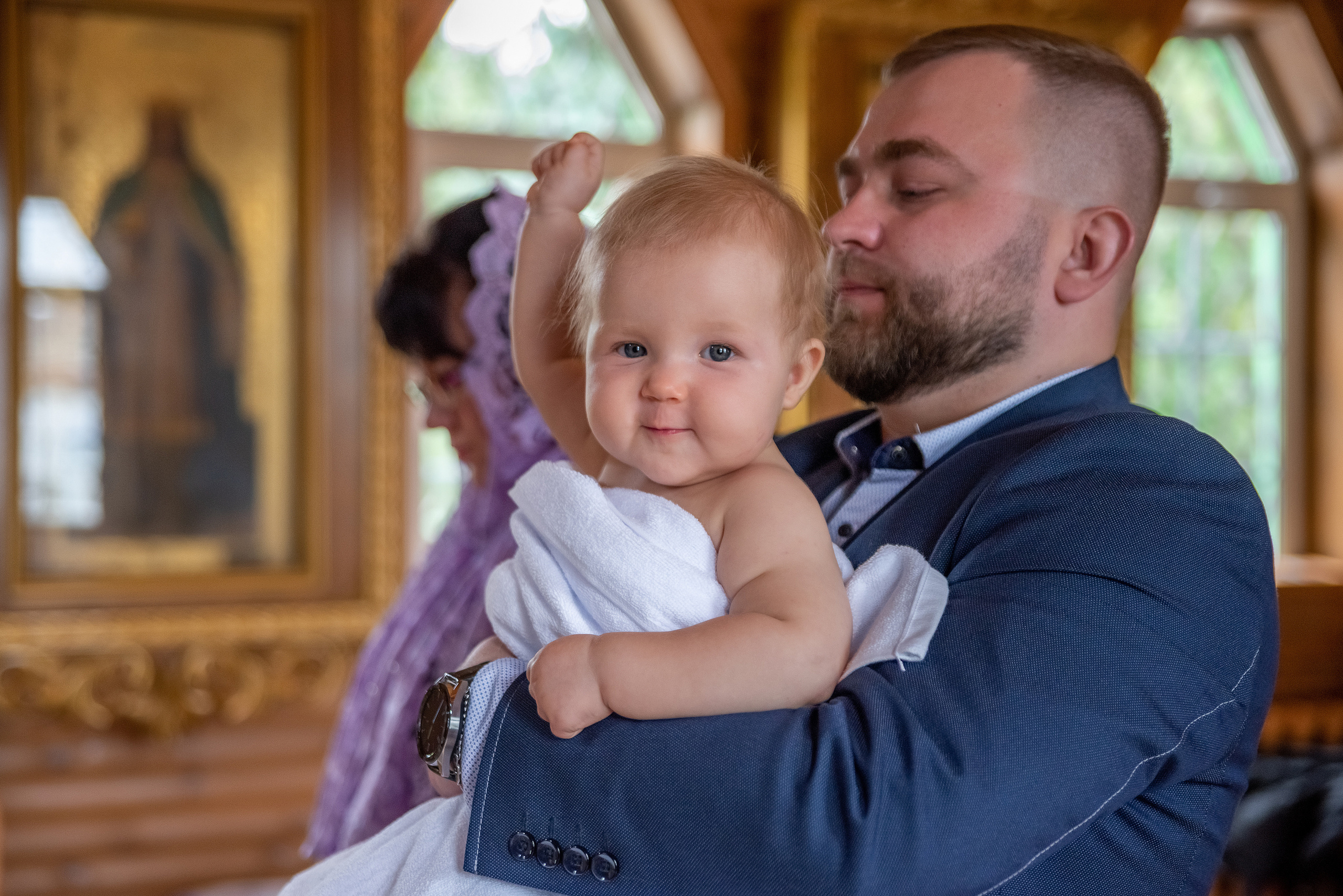 Крещение Вари. Школьный и семейный фотограф в Ульяновске Елена Агафонова