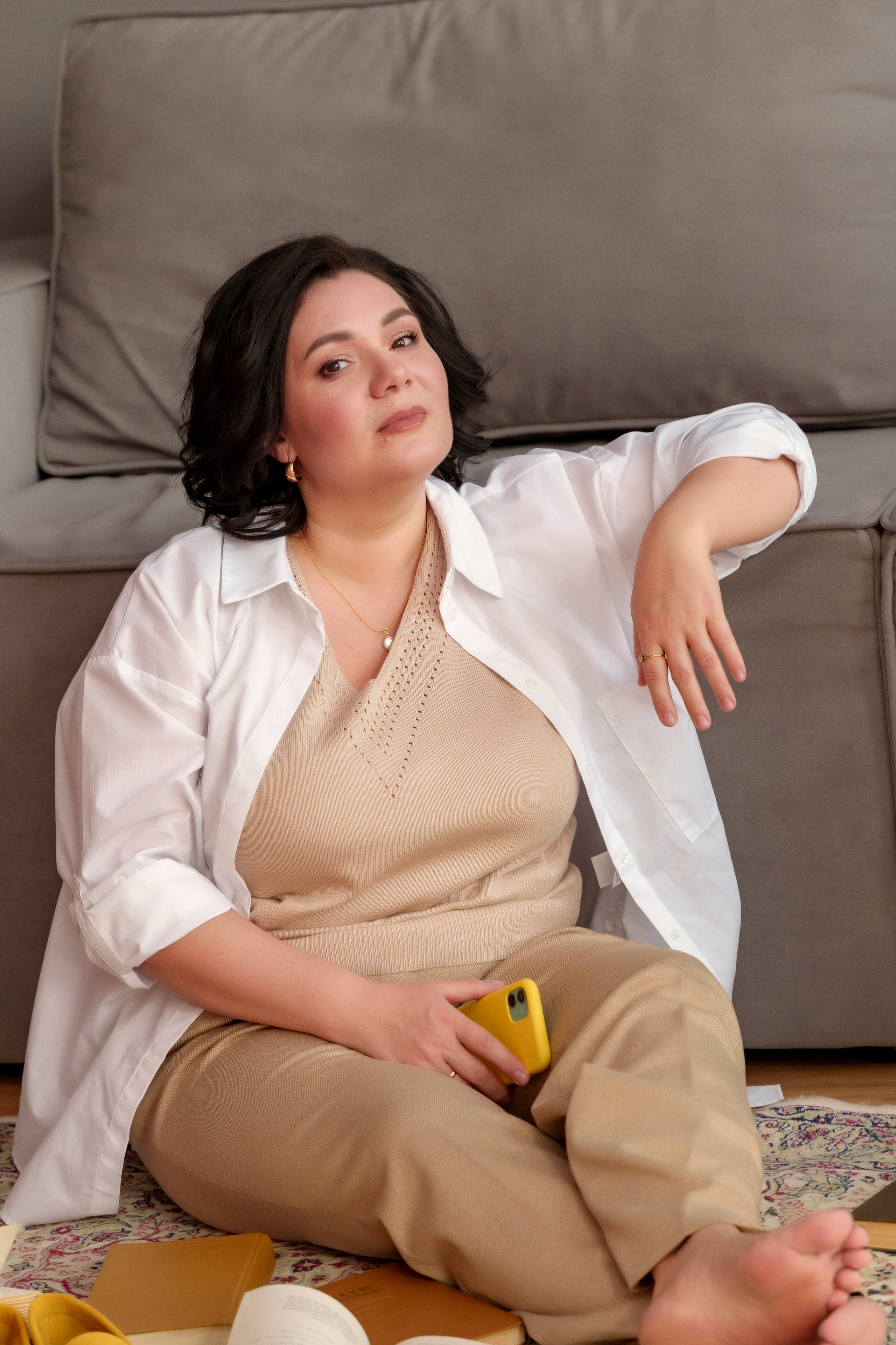 Елена в студии. Школьный и семейный фотограф в Ульяновске Елена Агафонова