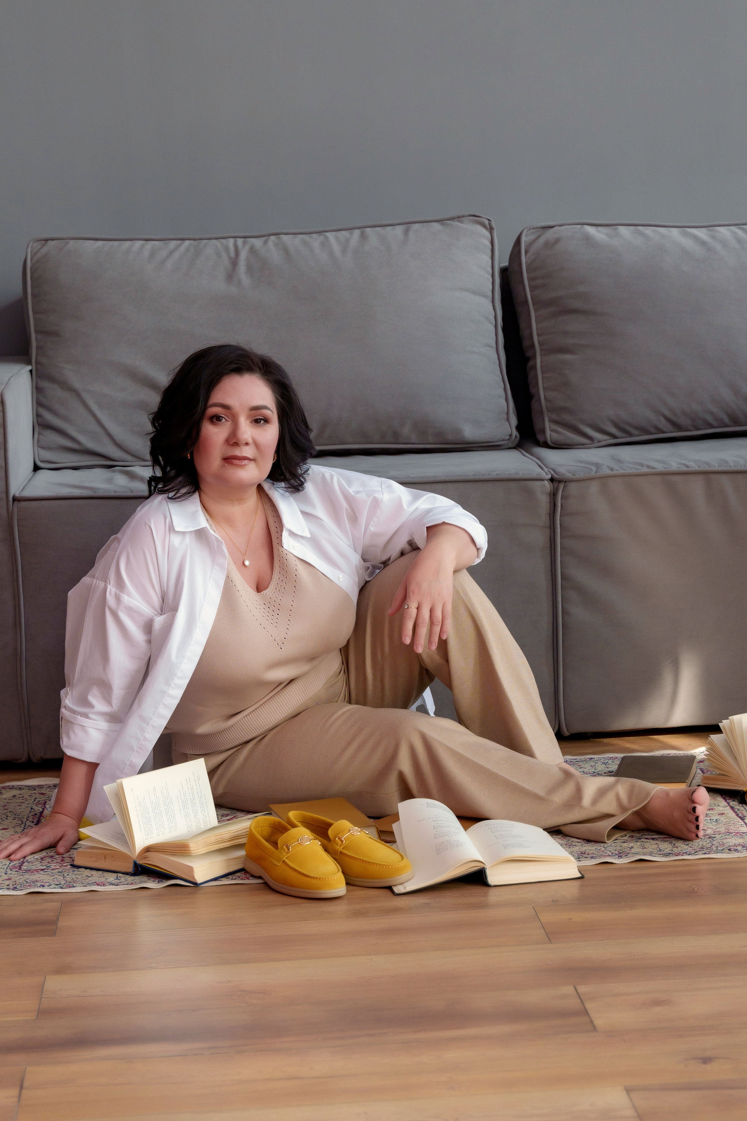 Елена в студии. Школьный и семейный фотограф в Ульяновске Елена Агафонова