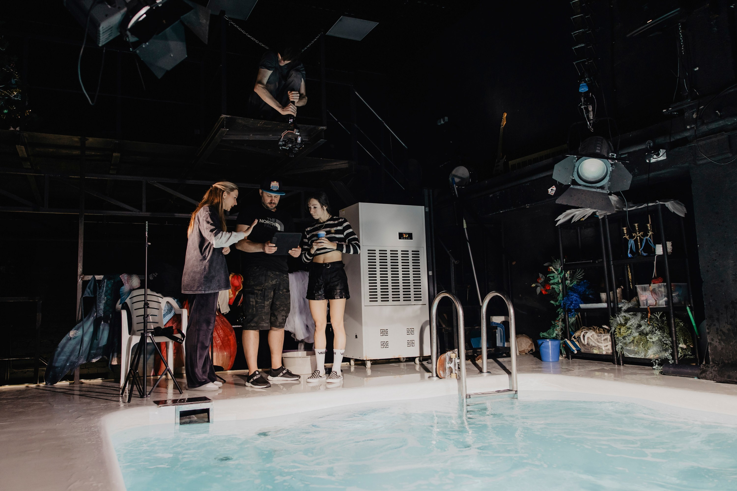 Skate Diving. Creative photographer Denis Klero