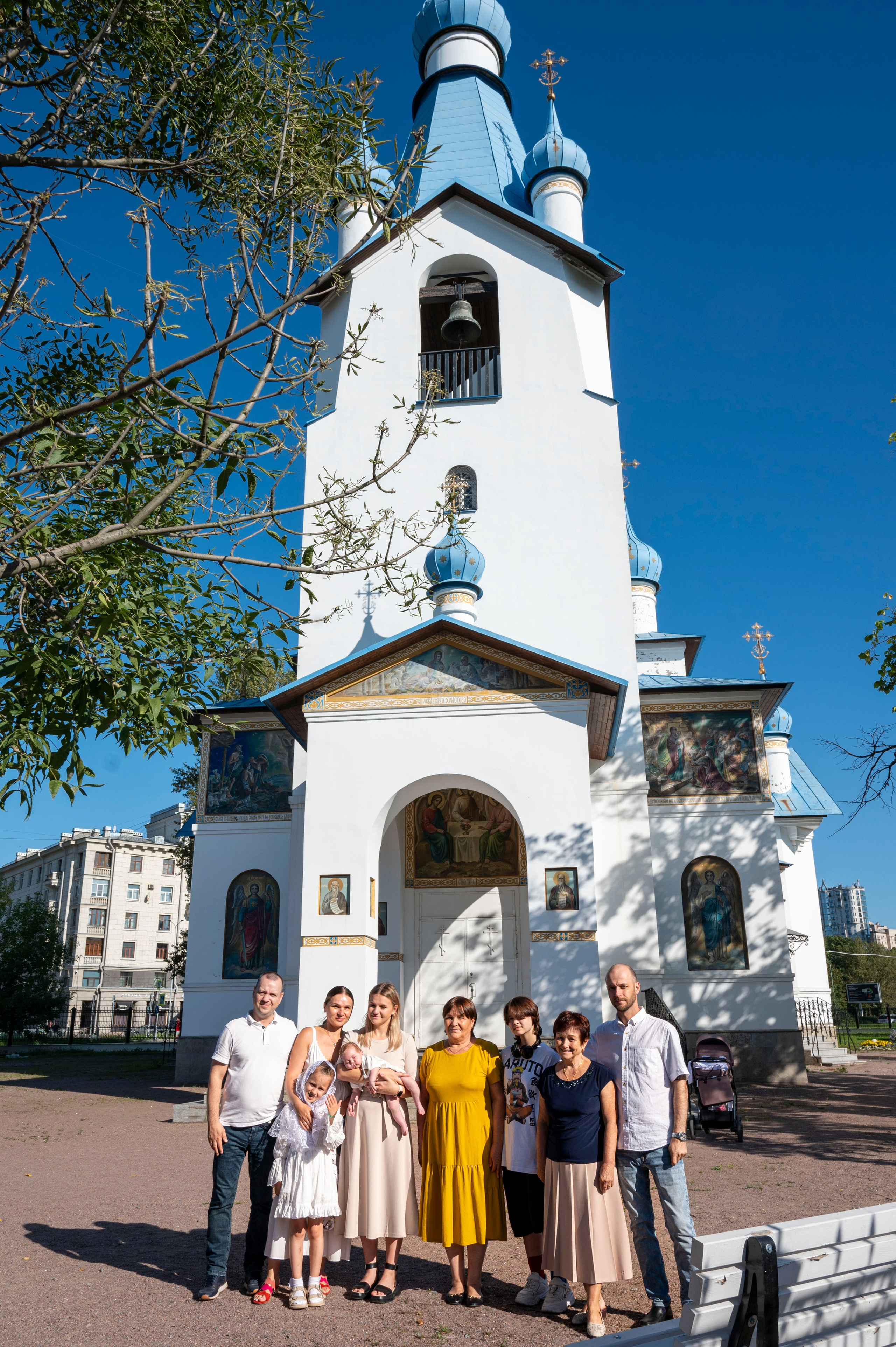Церковь Рождества Христова на Средней Рогатке. Крещение Златы. Фотограф на роды СПБ Юлия Герасимова
