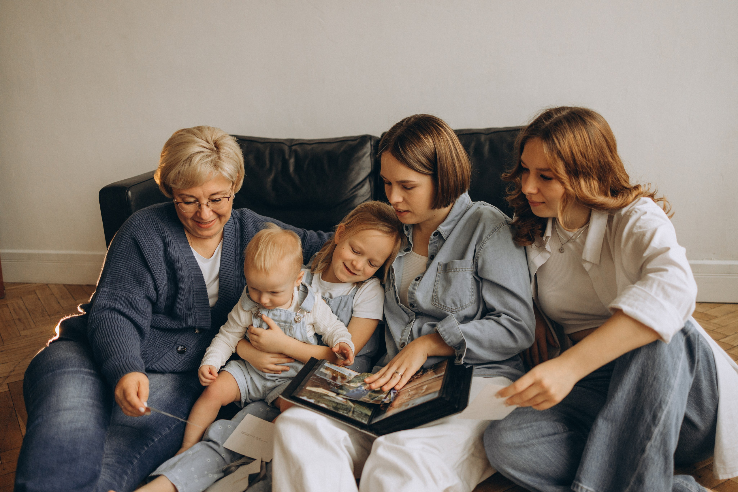 Большая семья. Семейный фотограф Москва Валерия Белова