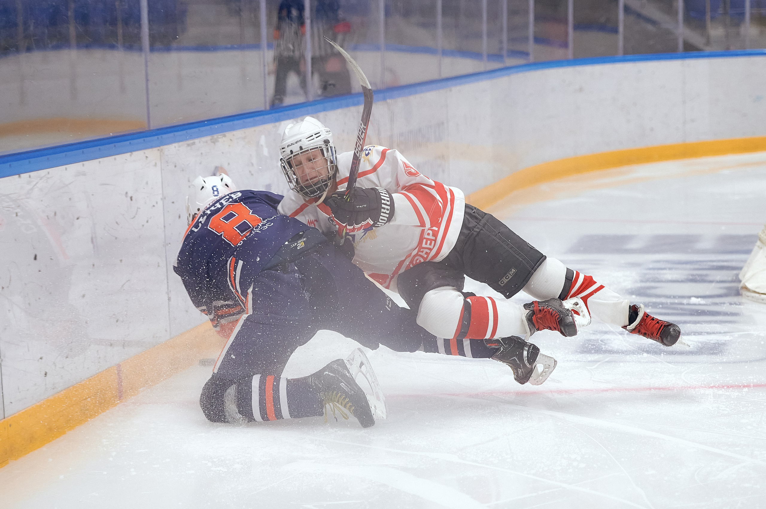 Портфолио репортажной фотосъёмки: Кристалл арена — Хоккей — РусГидро. Фотограф Яковлев Роман — Красноярск