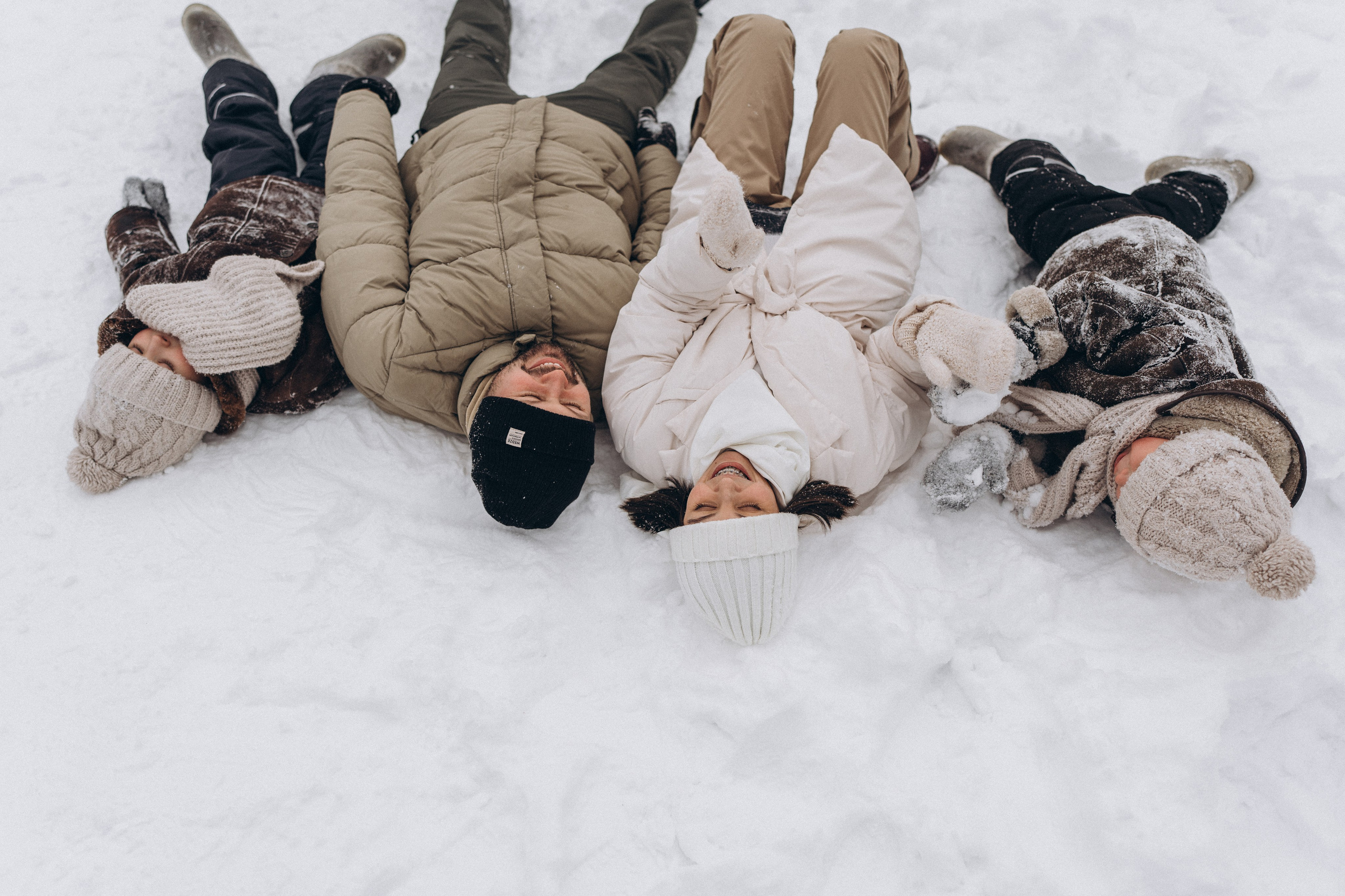 Зимняя семейная фотосессия. Детский, семейный и ньюборн фотограф в Москве Юлия Шуарт