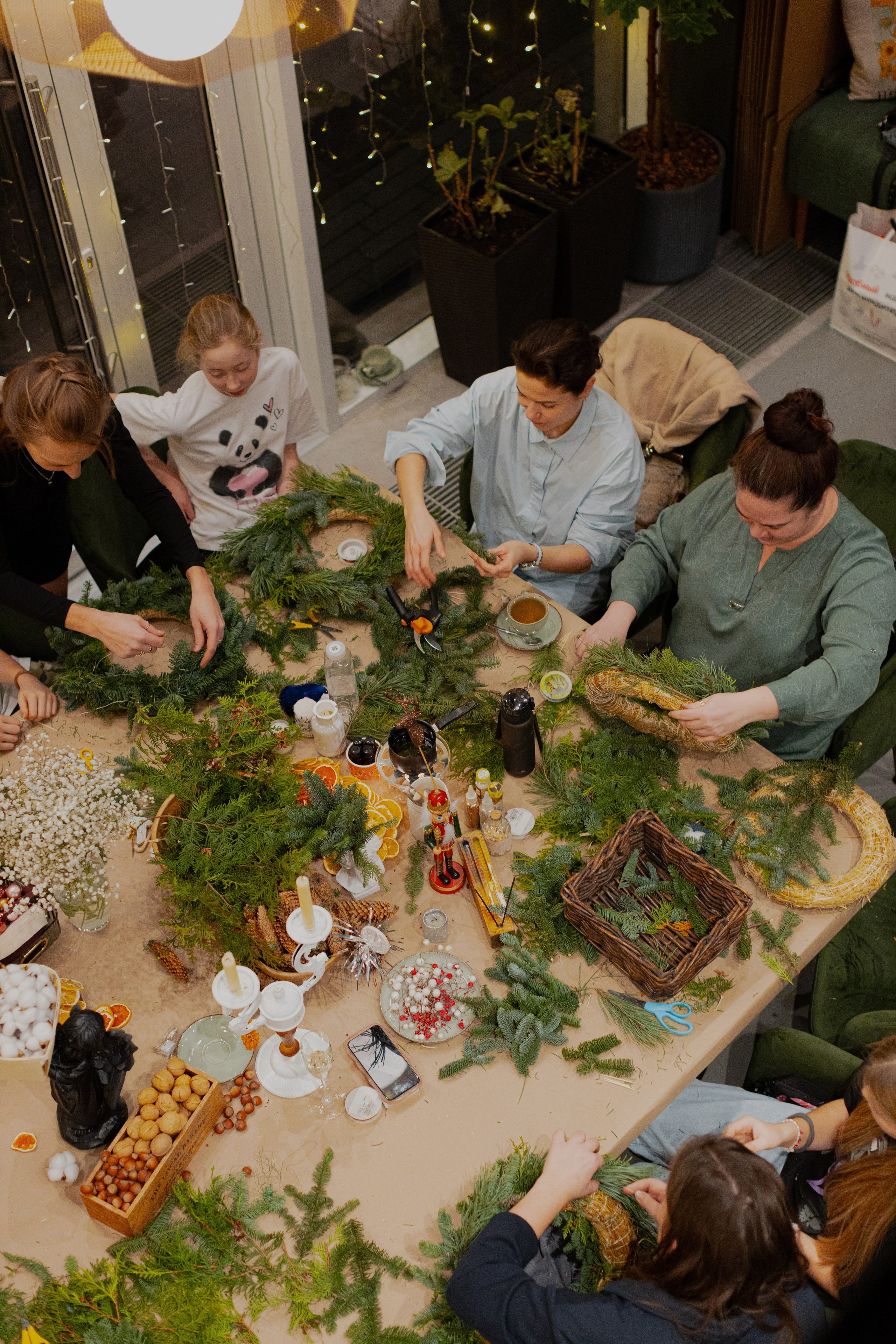 Мк Новогодний Венок. Анастасия Ракчеева Художник