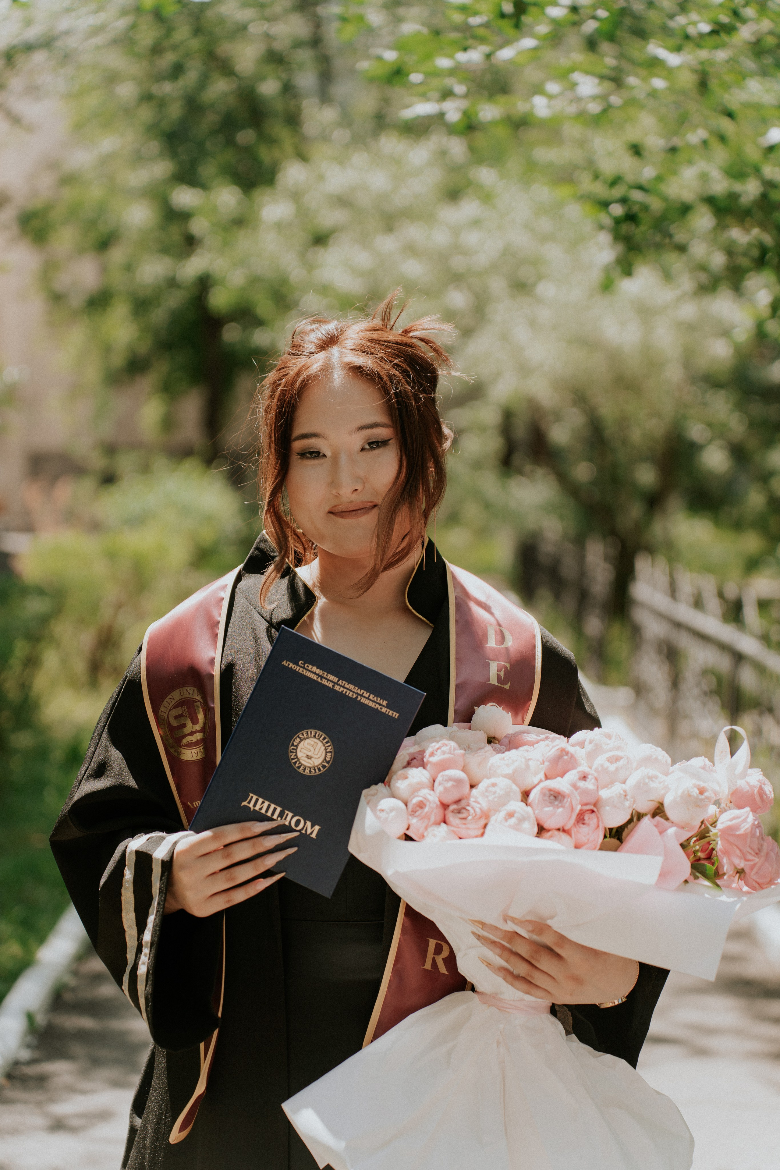 Выпускной Аграрный унивеситет. Крис Богомазова