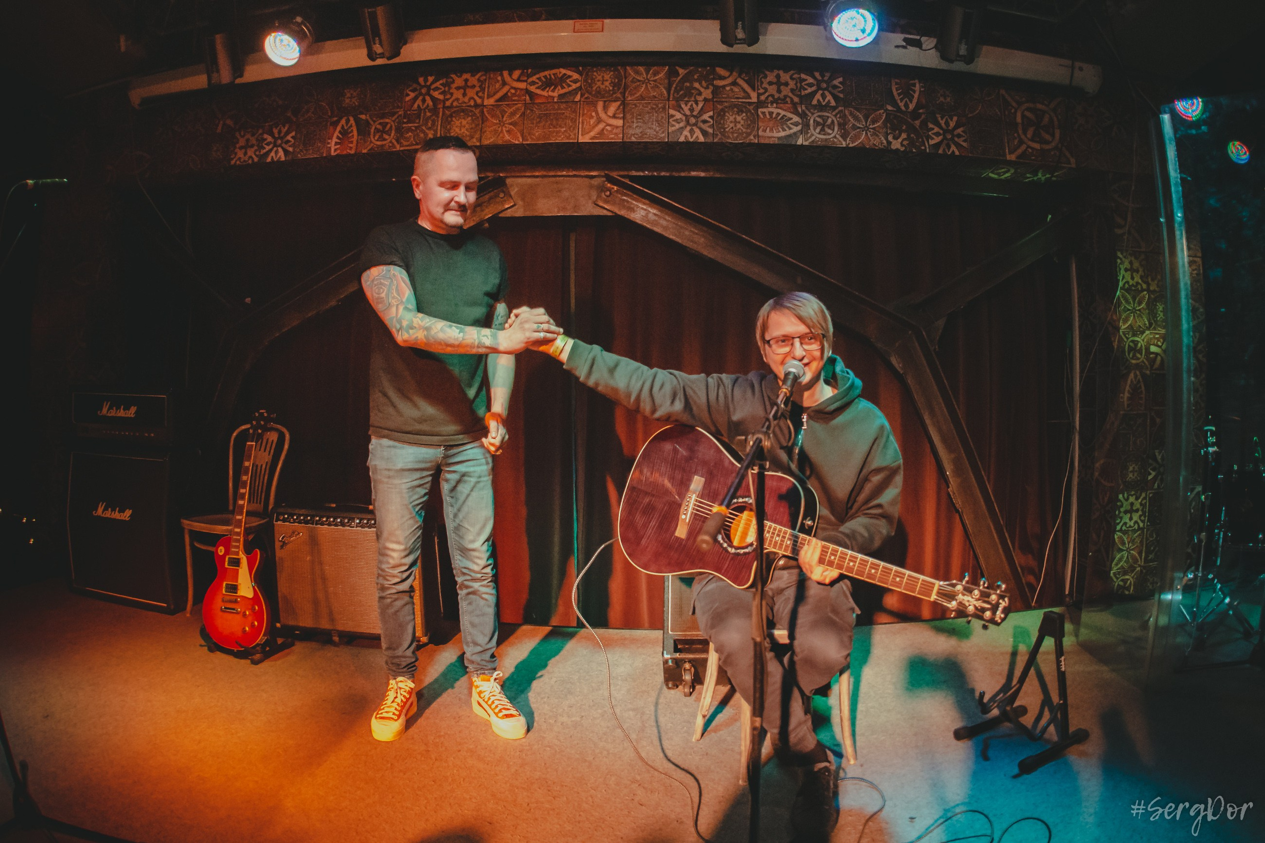 Андрей Грейчайник, Лёва Сазонов, Dругой Ветер, The Place, Санкт-Петербург, СПб, Акустика, Денис Дёмкин, ДМЦ, Дороги Меняют Цвет, 19.01.2024, SergDor, 19 января 2024 года, #SergDor