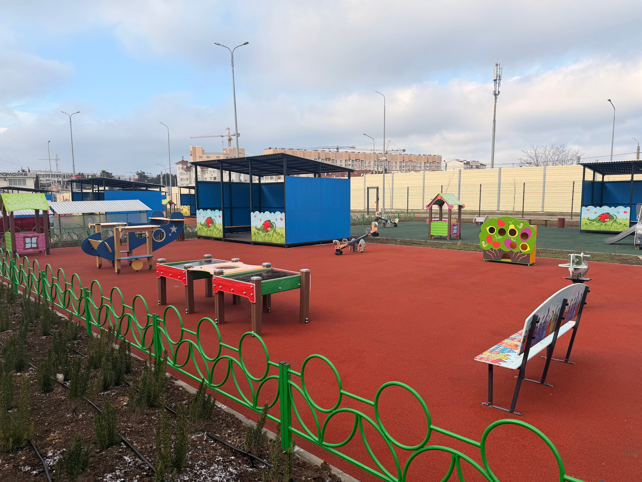 ДОУ на ул. Вакуленчука г. Севастополь. Таврика МАФ Сервис, комплексное благоустройство территорий и детских площадок в Крыму