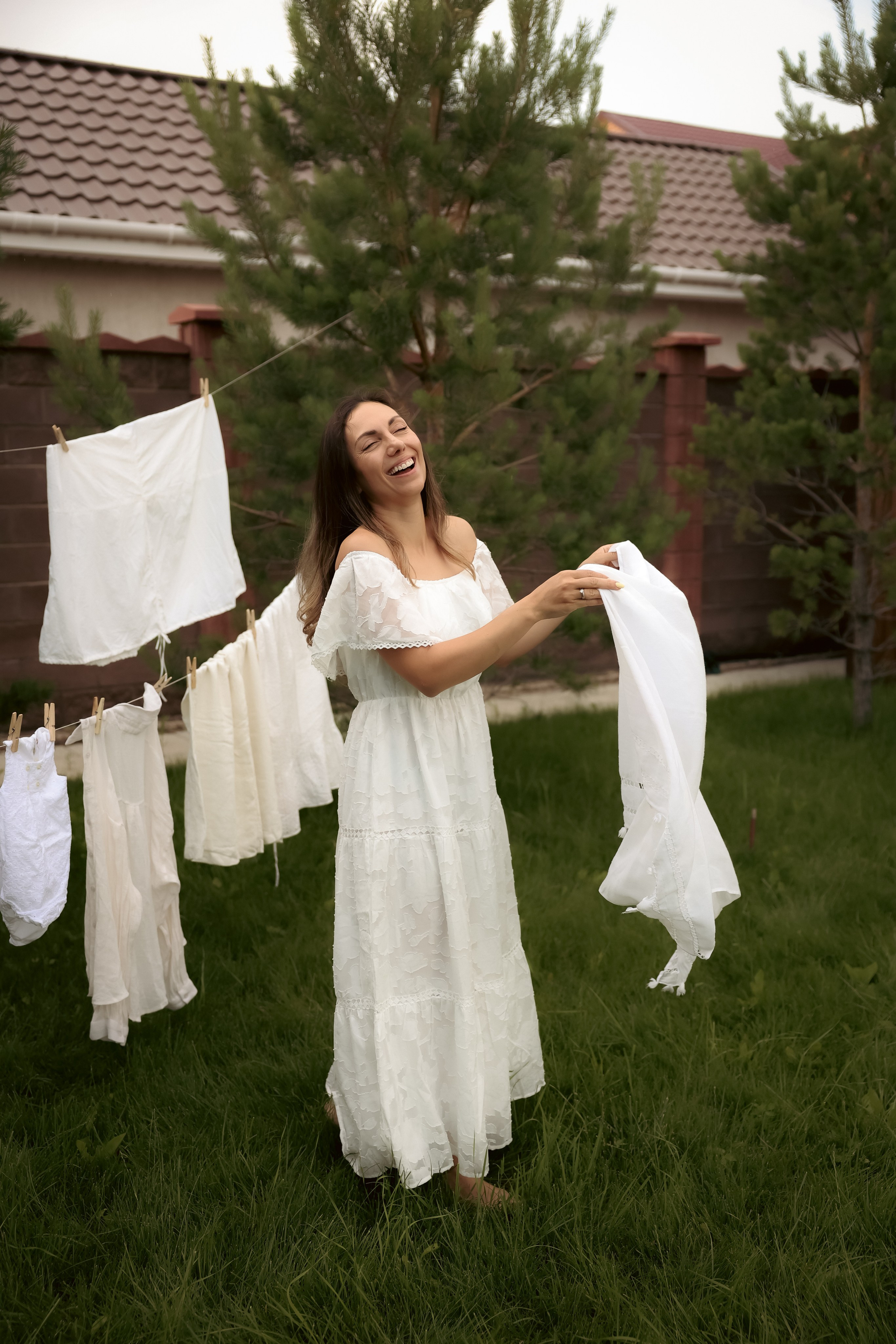 Большая стирка. Ваш семейный newborn и lifestyle фотограф в СПБ Наталья Журавлева
