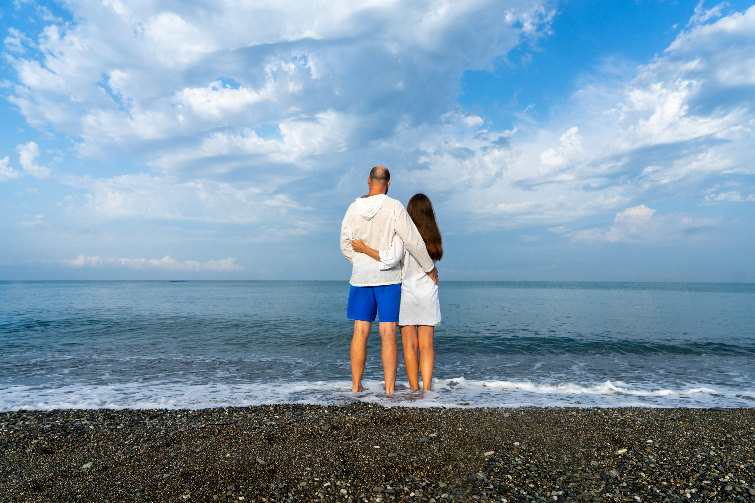 Красивая фотосессия пары. Фотограф в Сочи Тиунова Маргарита и Тиунов Евгений