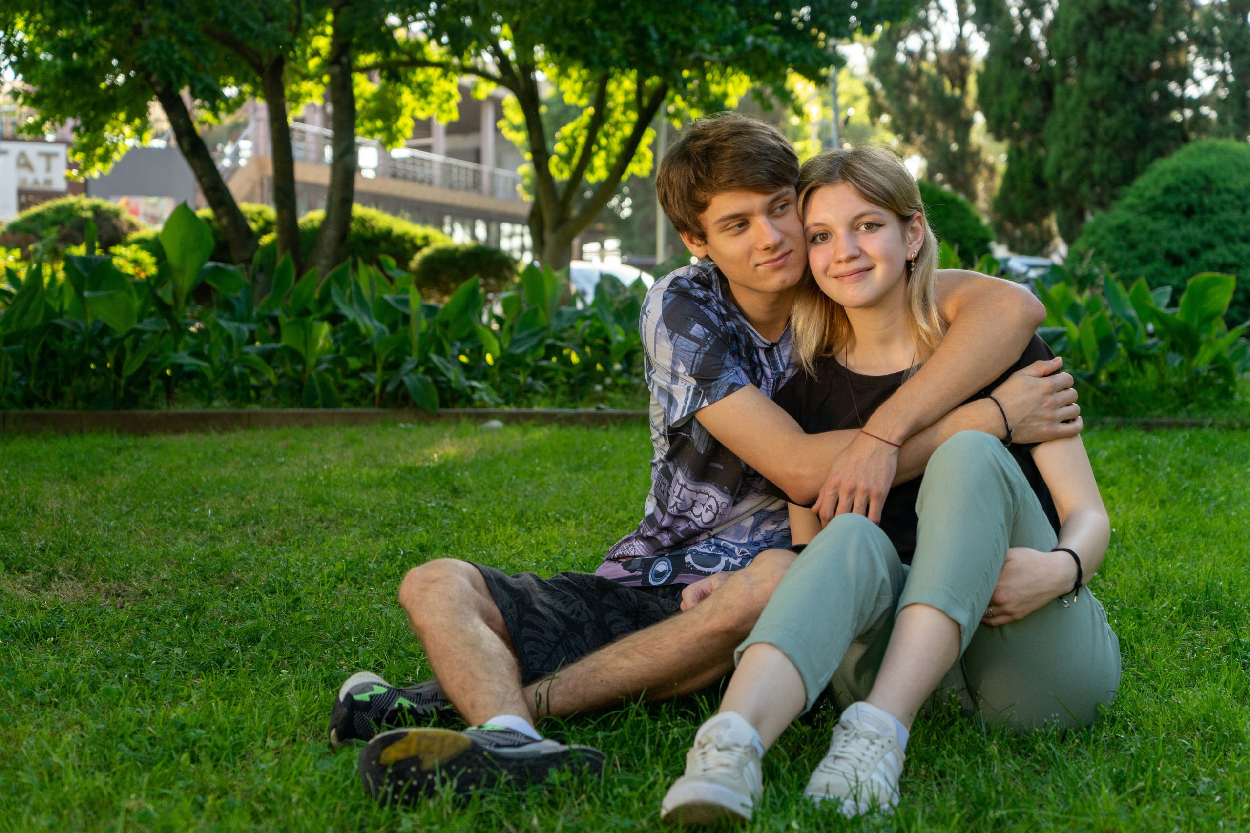 Фотосессия молодой пары. Фотограф в Сочи Тиунова Маргарита и Тиунов Евгений