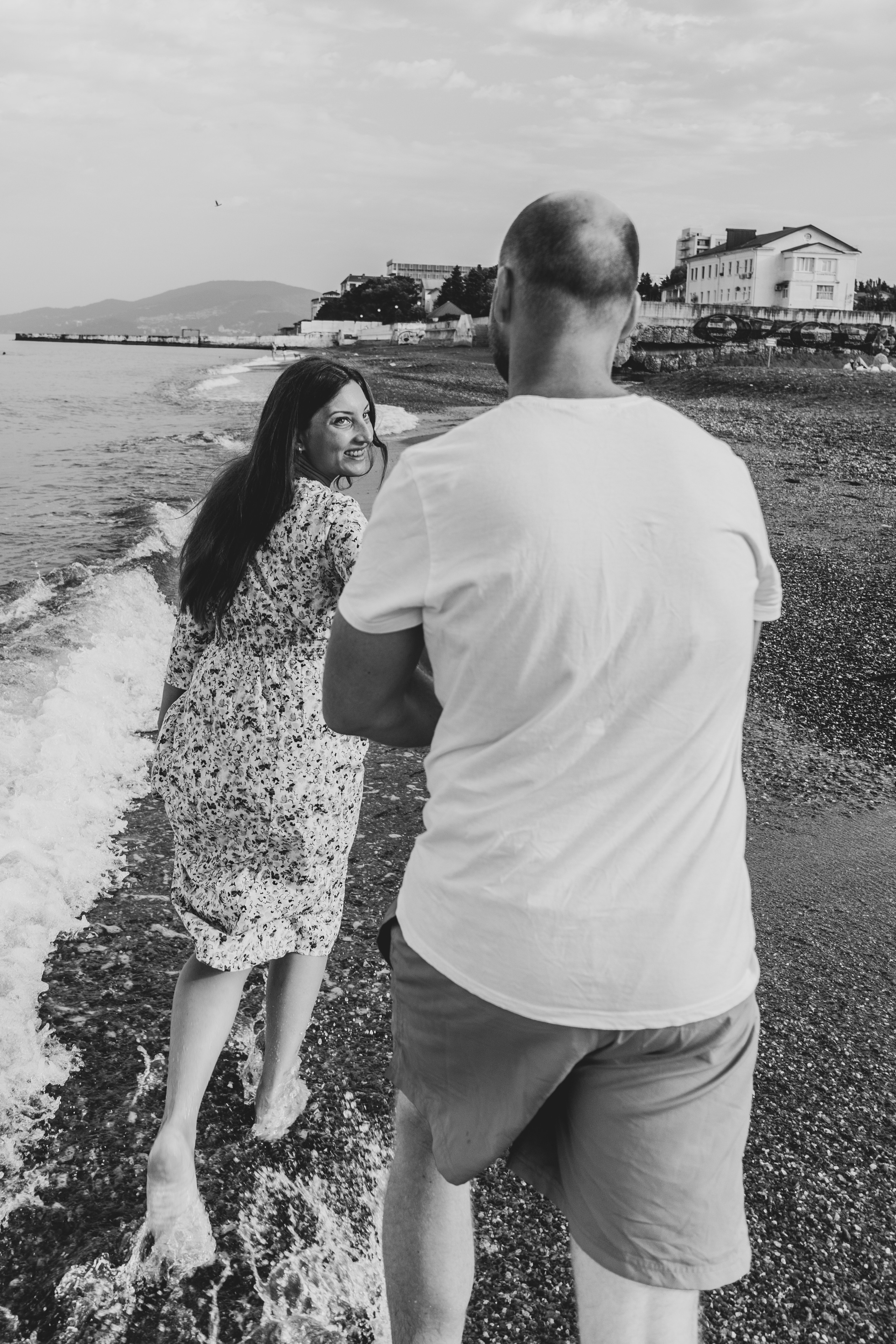 Красивая фотосессия пары. Фотограф в Сочи Тиунова Маргарита и Тиунов Евгений