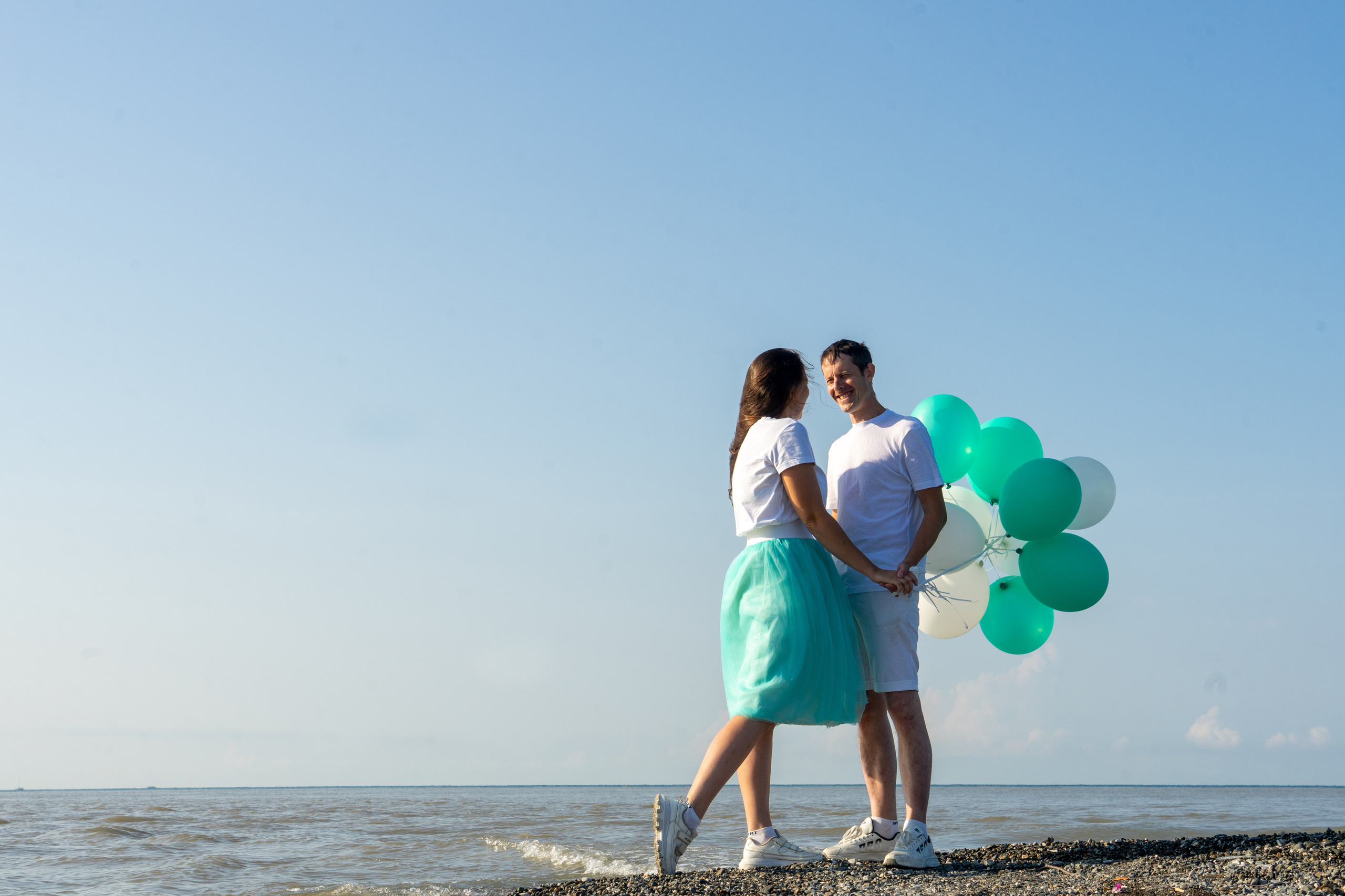 Семейная фотосессия на море. Фотограф в Сочи Тиунова Маргарита и Тиунов Евгений