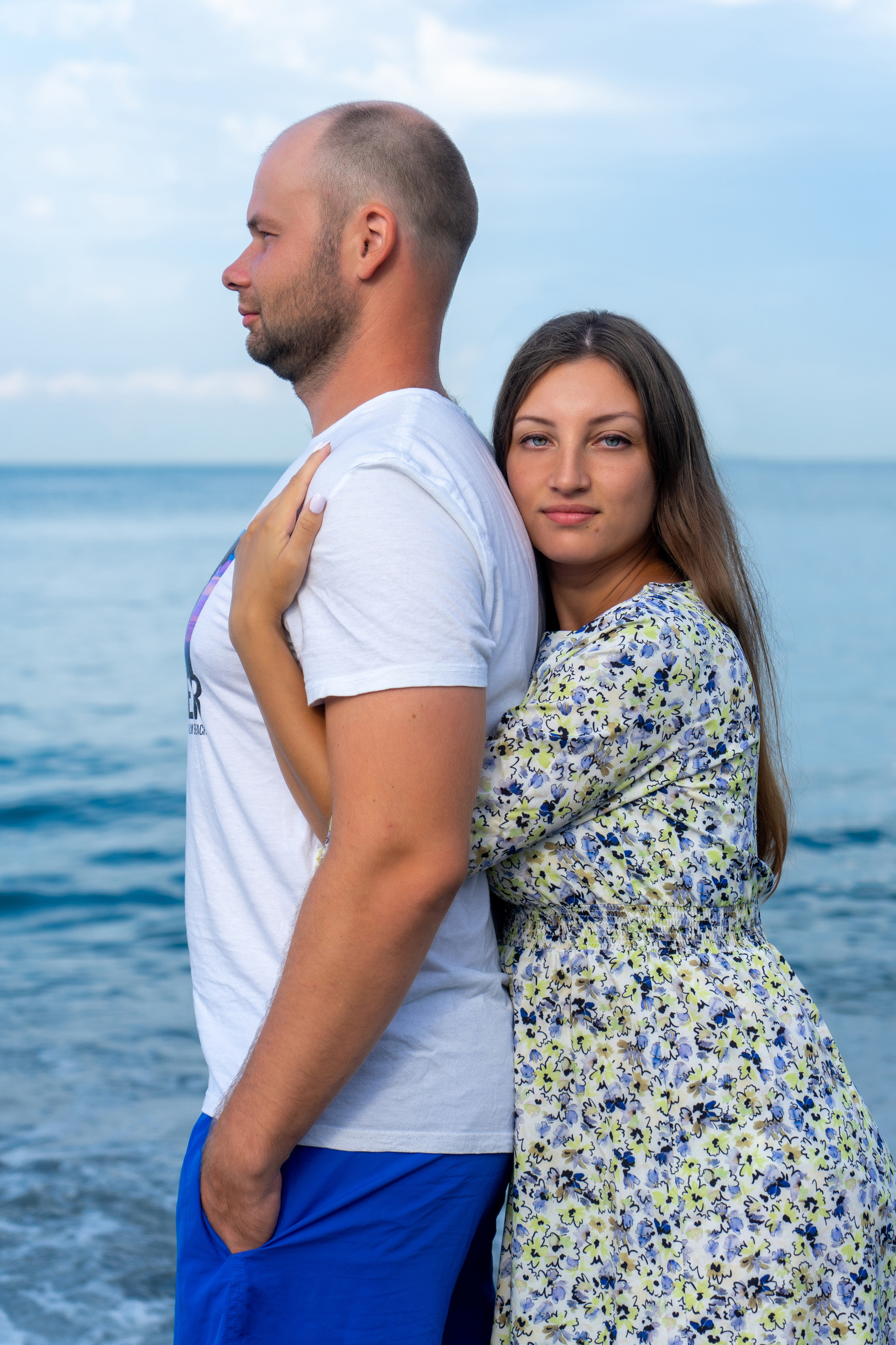 Красивая фотосессия пары. Фотограф в Сочи Тиунова Маргарита и Тиунов Евгений