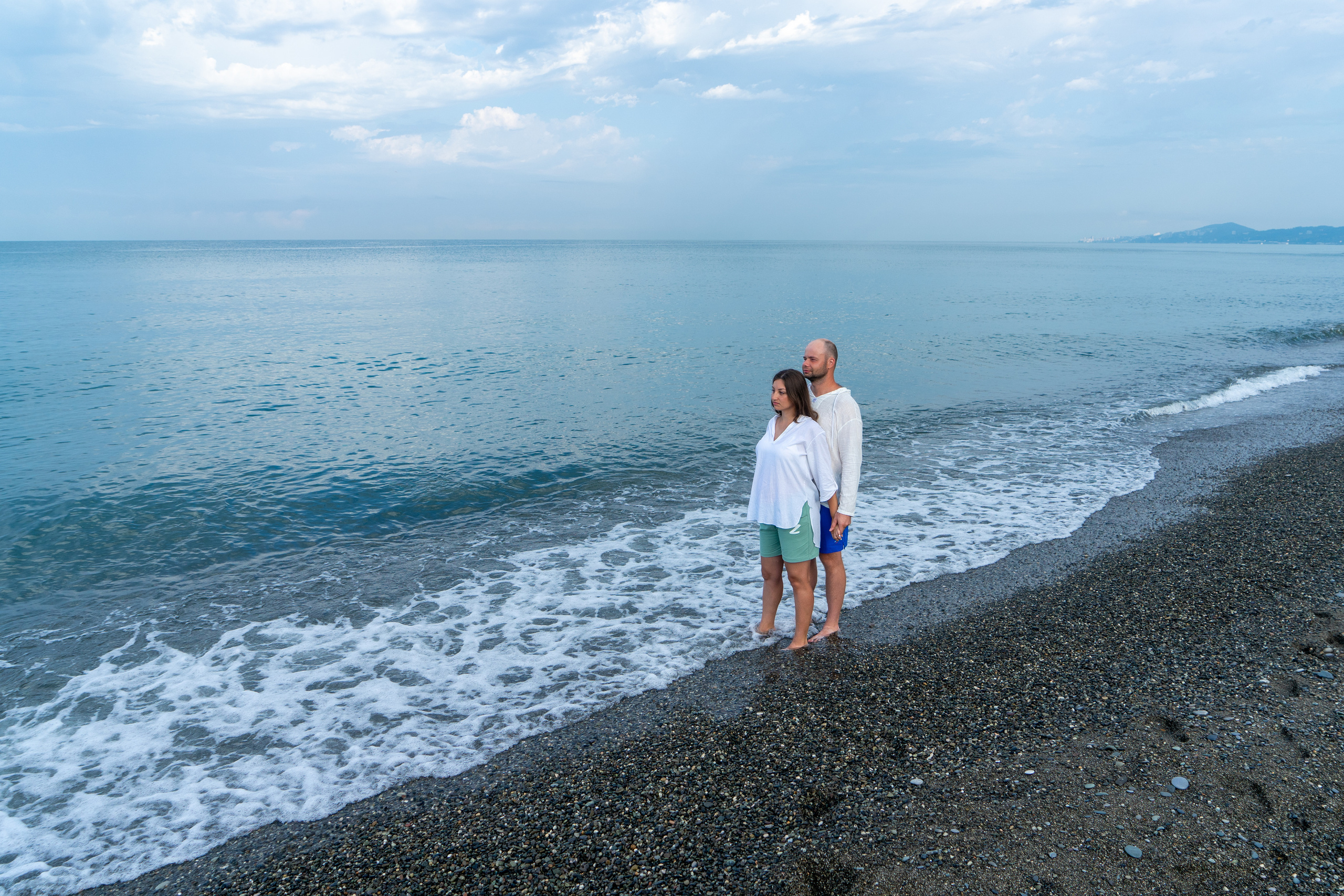 Красивая фотосессия пары. Фотограф в Сочи Тиунова Маргарита и Тиунов Евгений