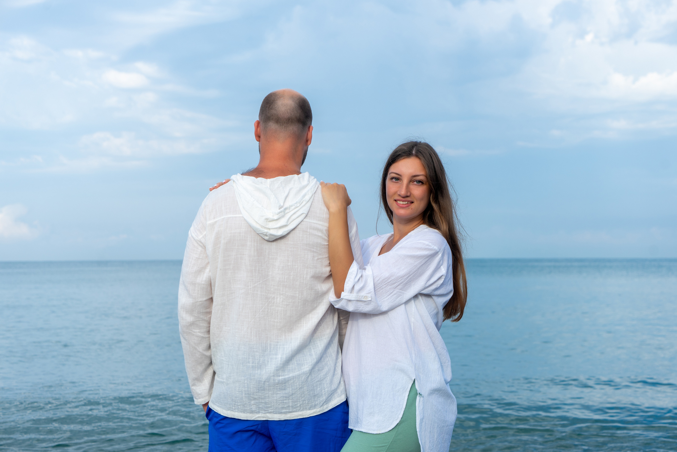 Красивая фотосессия пары. Фотограф в Сочи Тиунова Маргарита и Тиунов Евгений