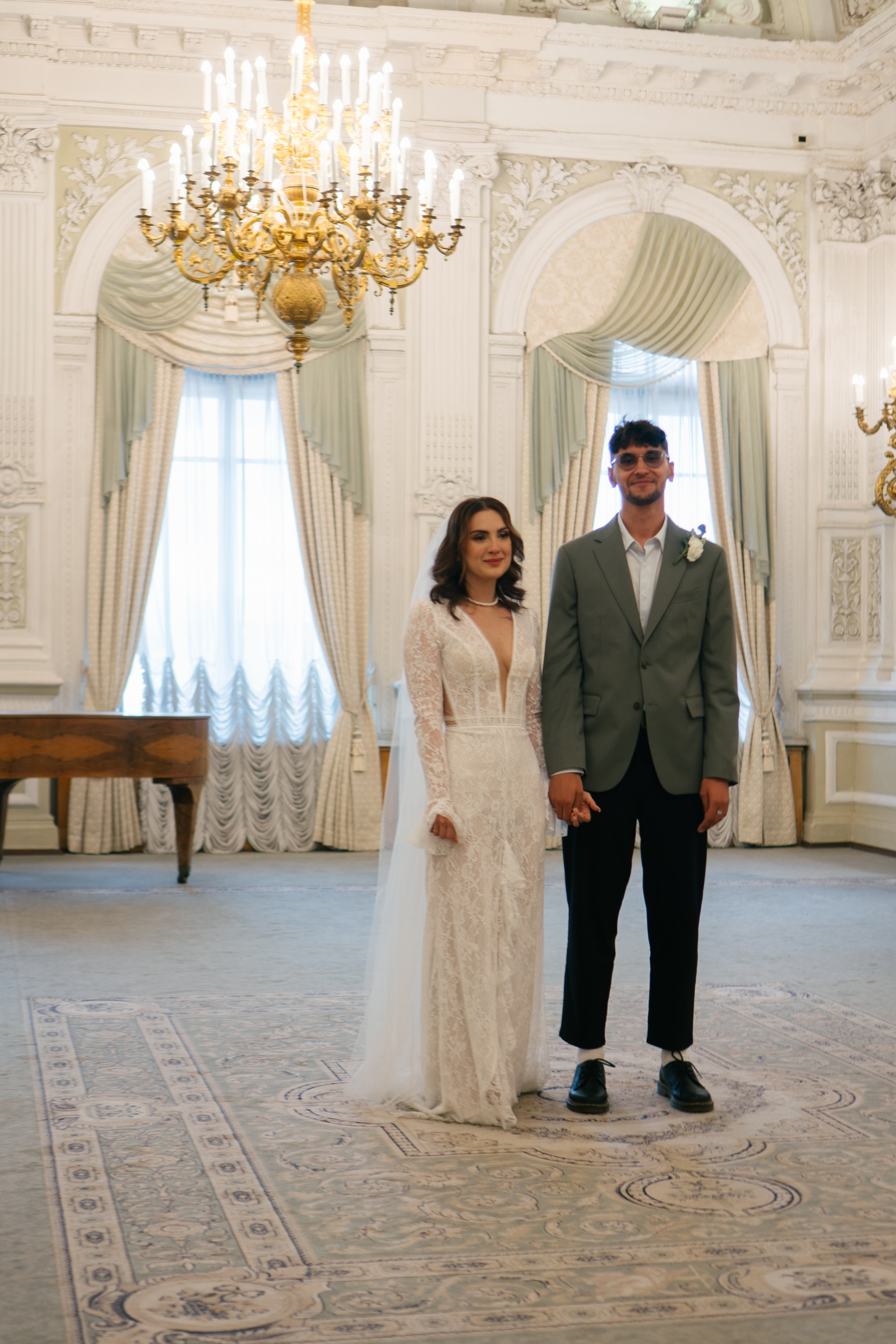 СВАДЕБНАЯ СЬЕМКА В ПЕРВОМ ДВОРЦЕ БРАКОСОЧЕТАНИЯ. Профессиональный фотограф, Санкт-Петербург — Виктория Богомолова