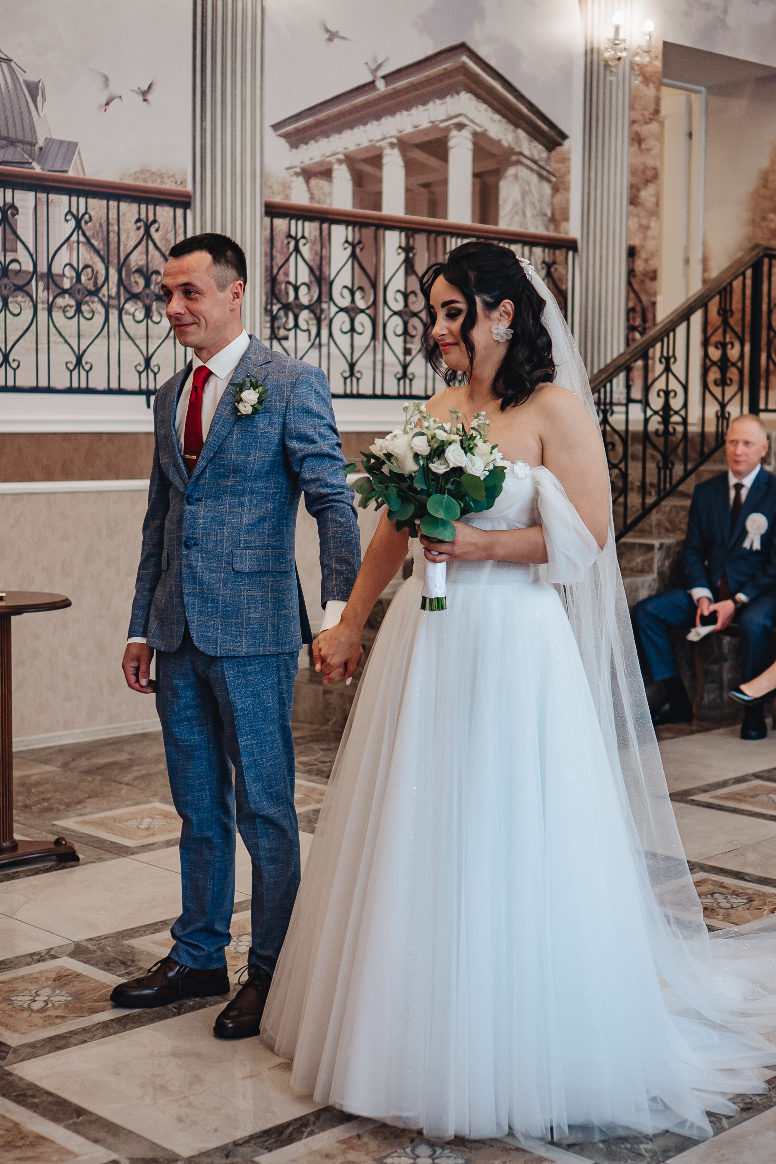 СВАДЕБНАЯ СЬЕМКА В ЗАГСЕ НА МОСКОВСКОМ ПРОСПЕКТЕ. Профессиональный фотограф, Санкт-Петербург — Виктория Богомолова