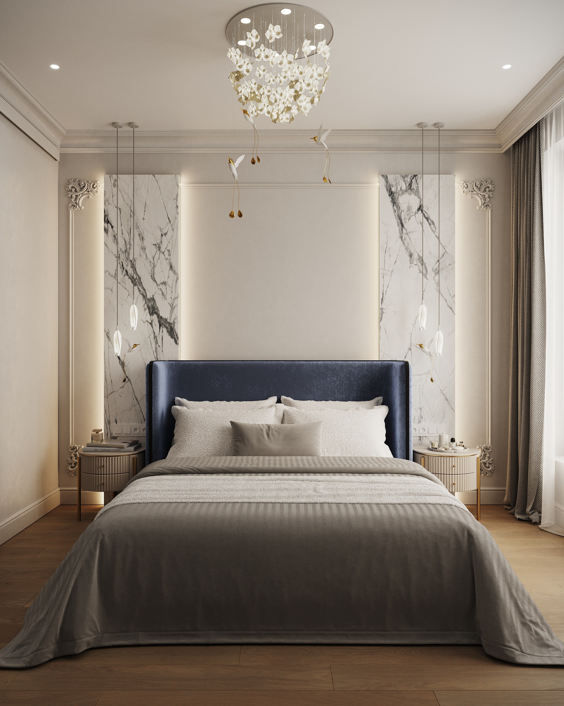 MSK | West Garden 105 м². 3d визуализатор Анастасия Науменко