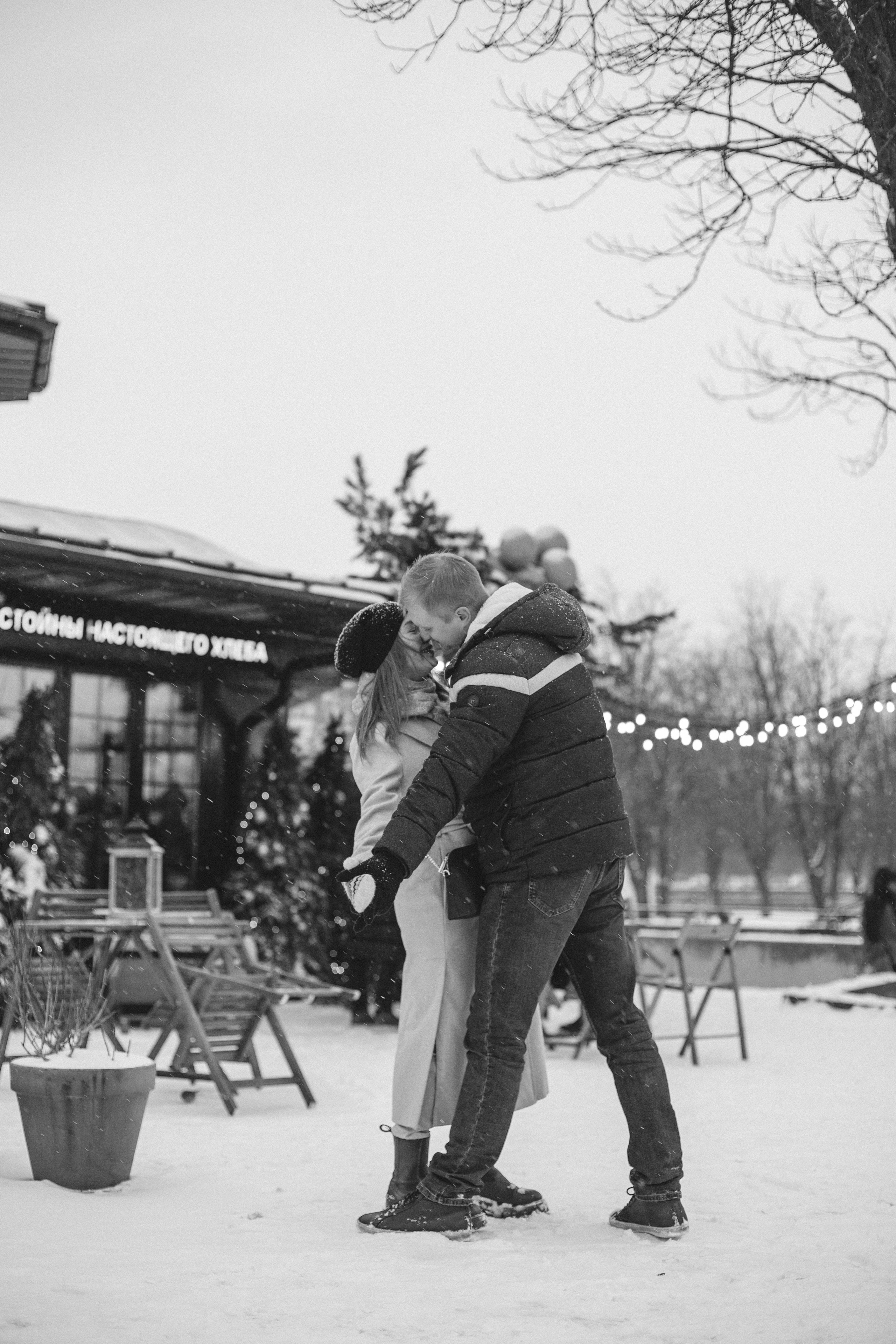 Влад и Саша. Зима. Фотограф в Калининграде Решетникова Алина