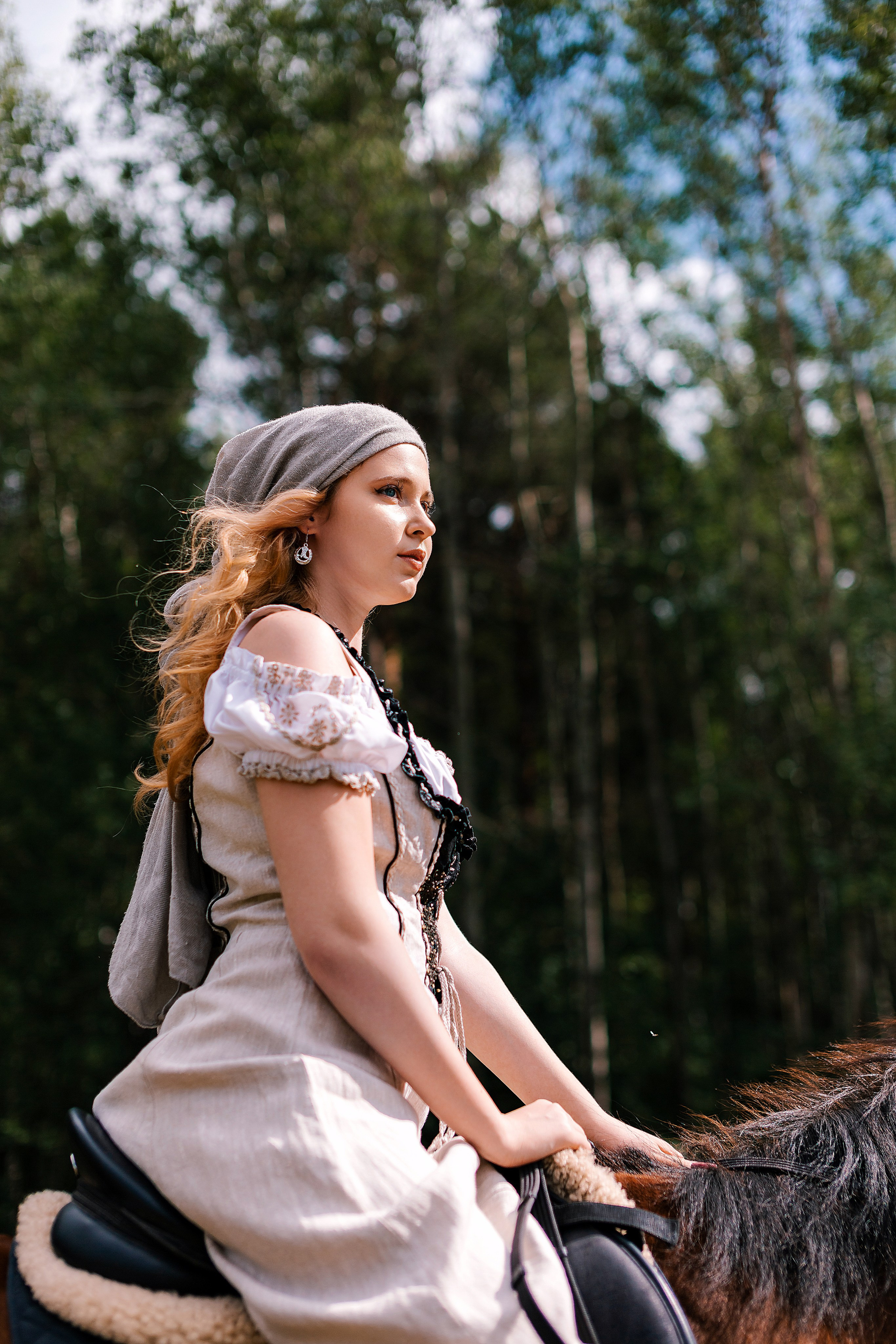 Ранчо с лошадью. Семейный и художественный фотограф в Тюмени Юлия Логинова