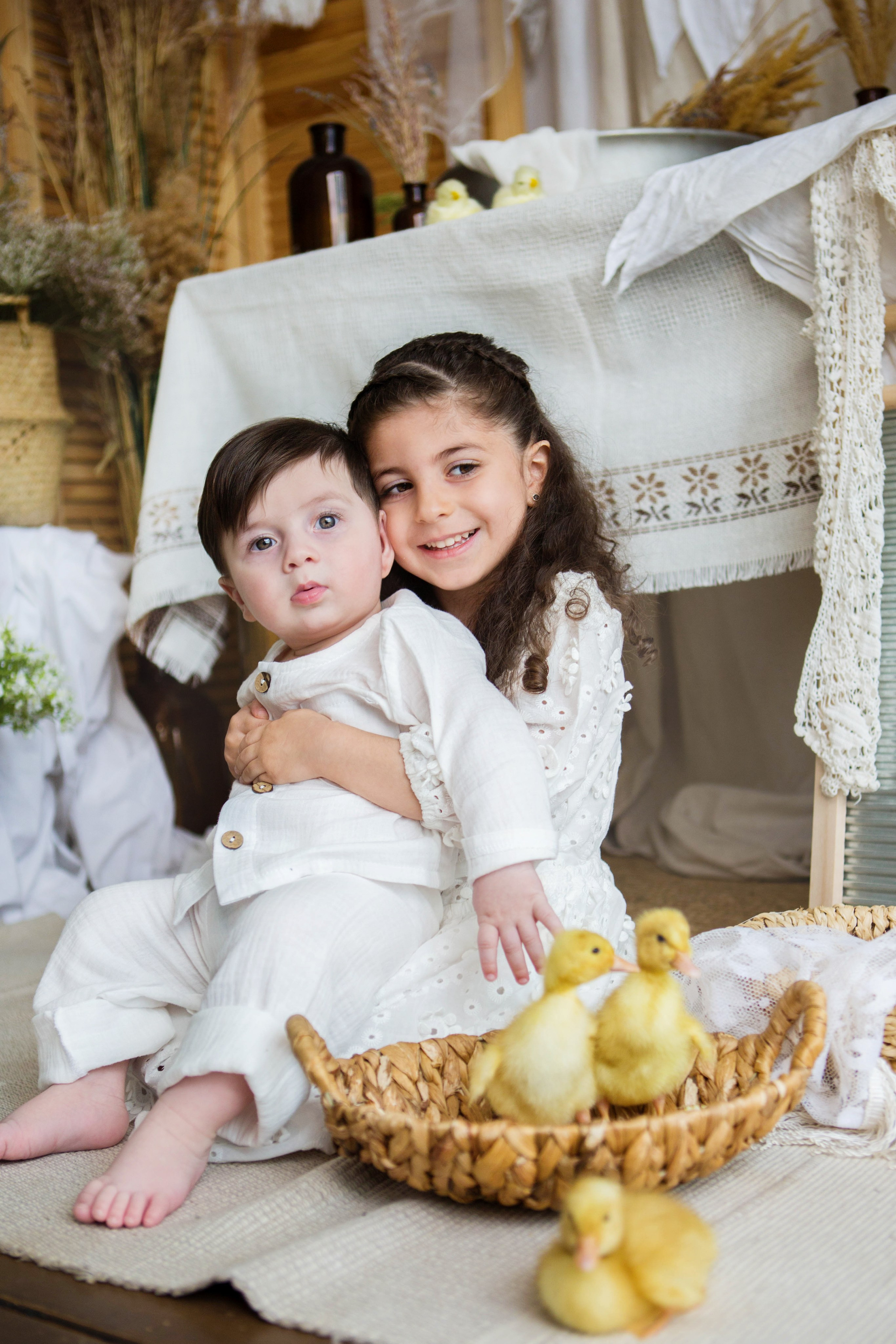 Стирка с утятами. Студия «Mestone». Свадебный семейный и детский фотограф в Краснодаре Карина Федоровская