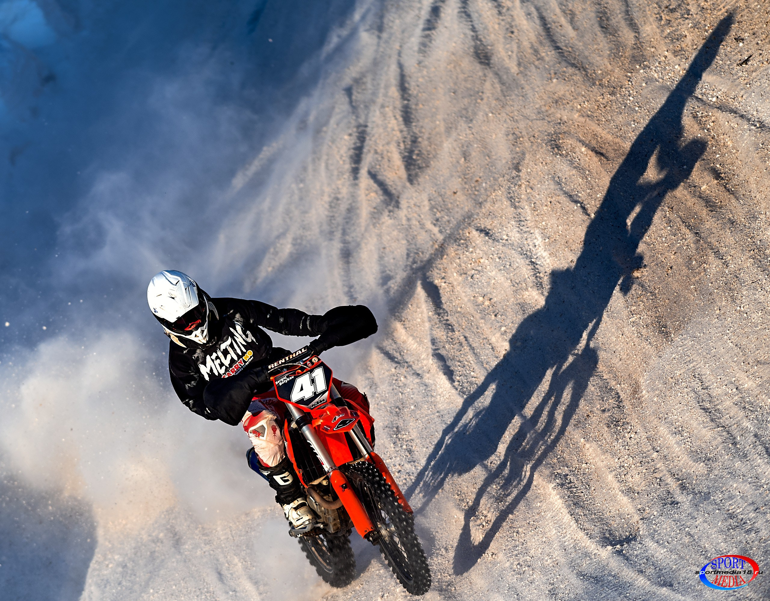 3 этап Кубка Удмуртской Республики по мотокроссу. Воткинск 23.02.2025. Спортивный репортажный фотограф в Ижевске Сергей Мерзляков